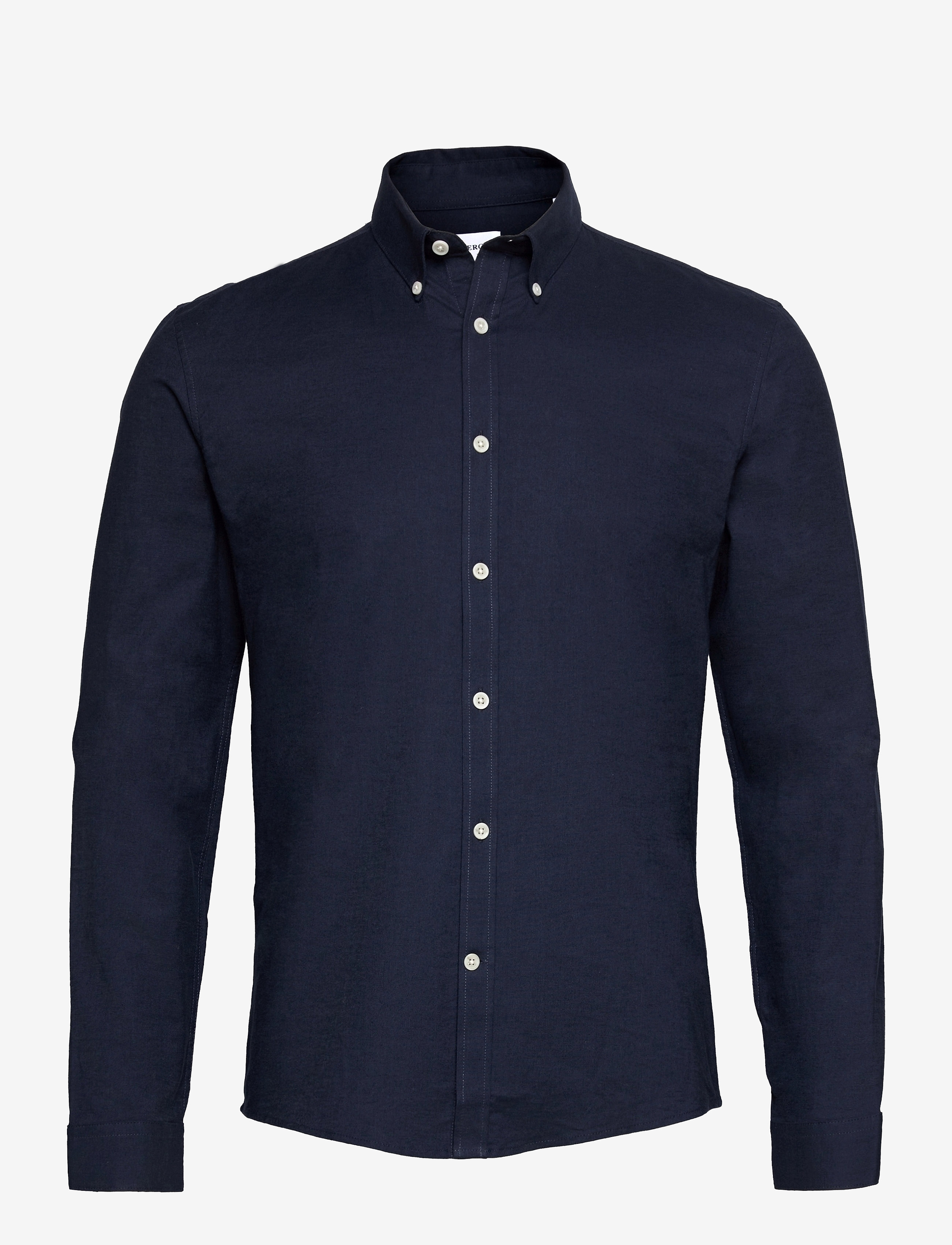 Yarn dyed oxford superflex shirt - NAVY MIX