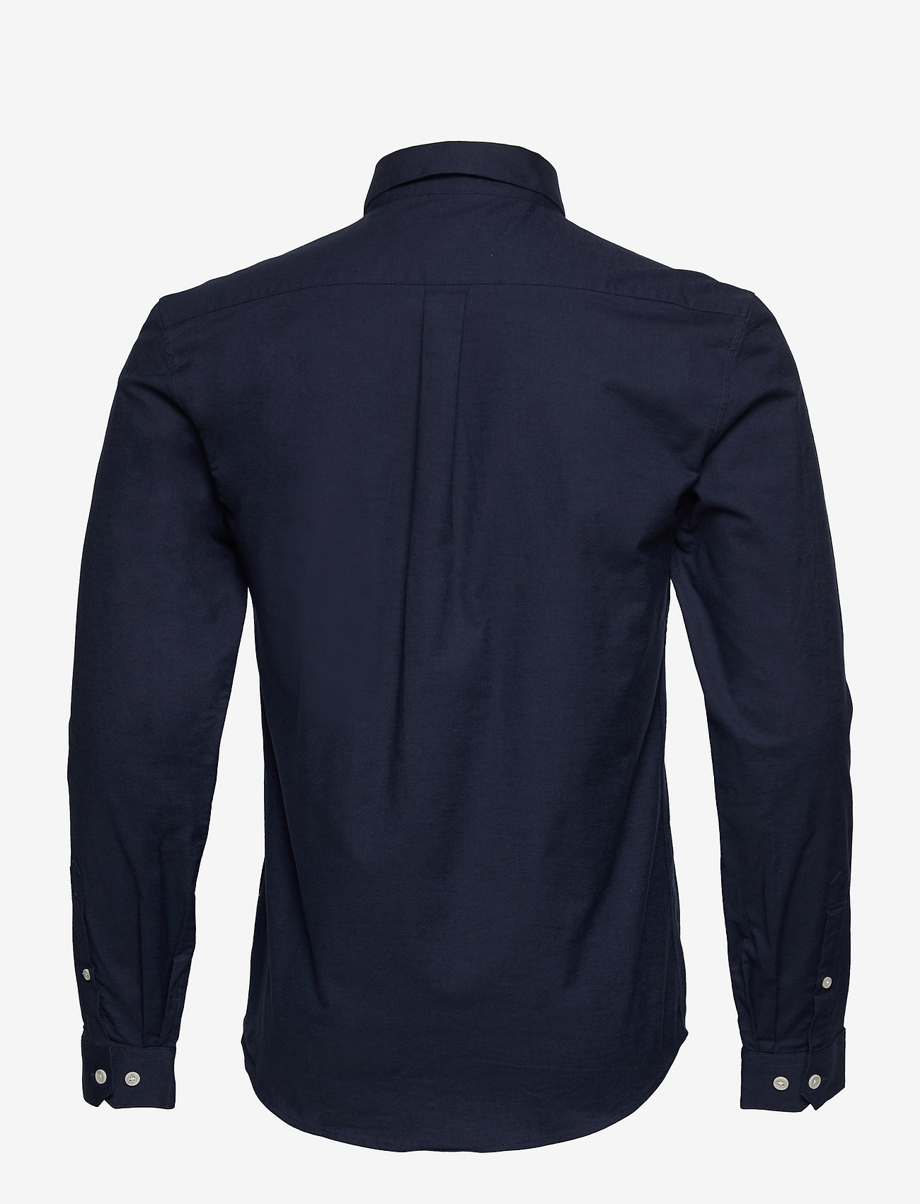 Lindbergh - Yarn dyed oxford superflex shirt L/S - oxford skjorter - navy mix - 2