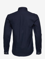 Lindbergh - Oxford superflex shirt L/S - oksfordo marškiniai - navy mix - 1