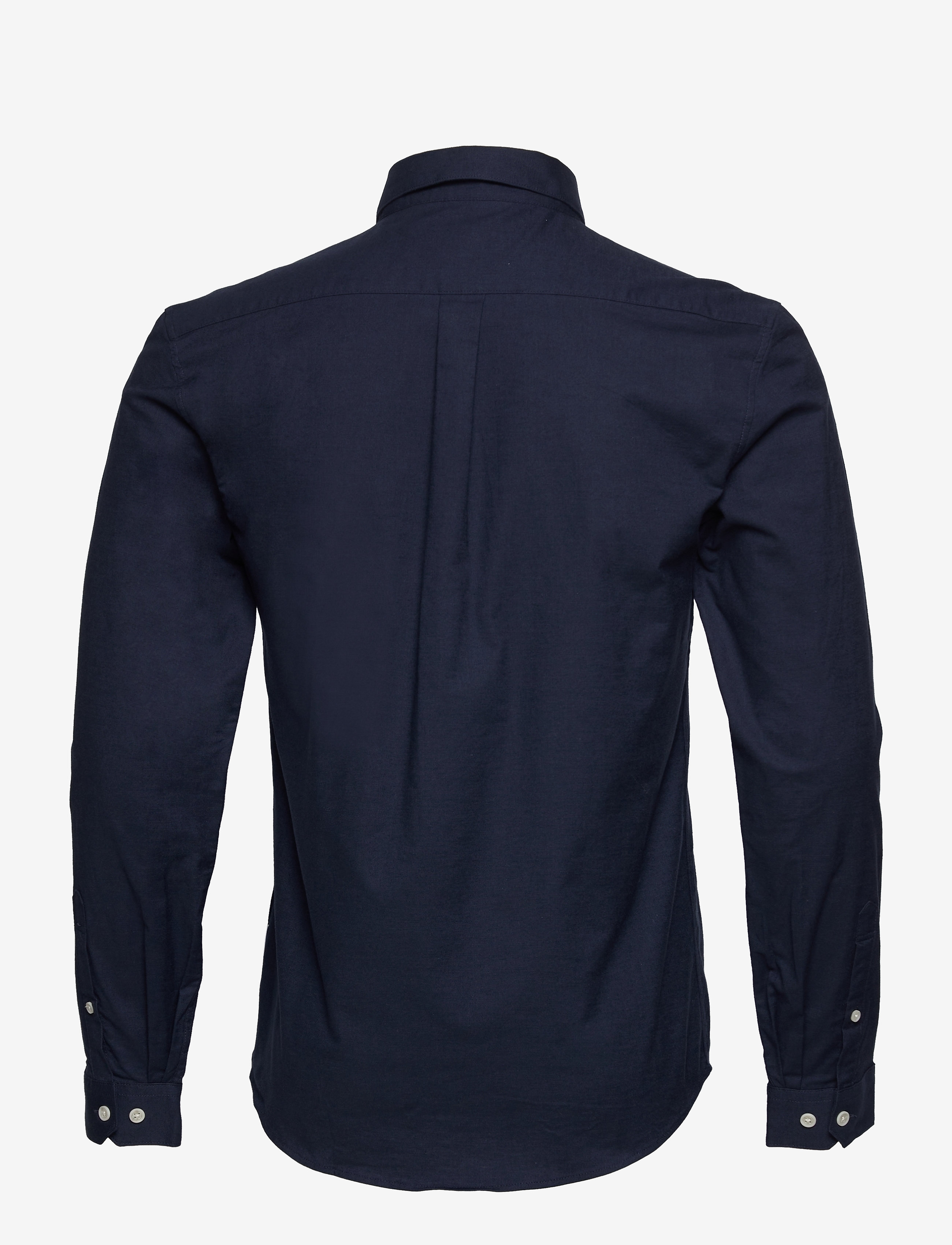 Lindbergh - Yarn dyed oxford superflex shirt L/S - oxford skjorter - navy mix - 2