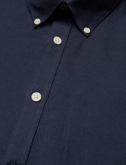 Lindbergh - Oxford superflex shirt L/S - nordic style - navy mix - 4