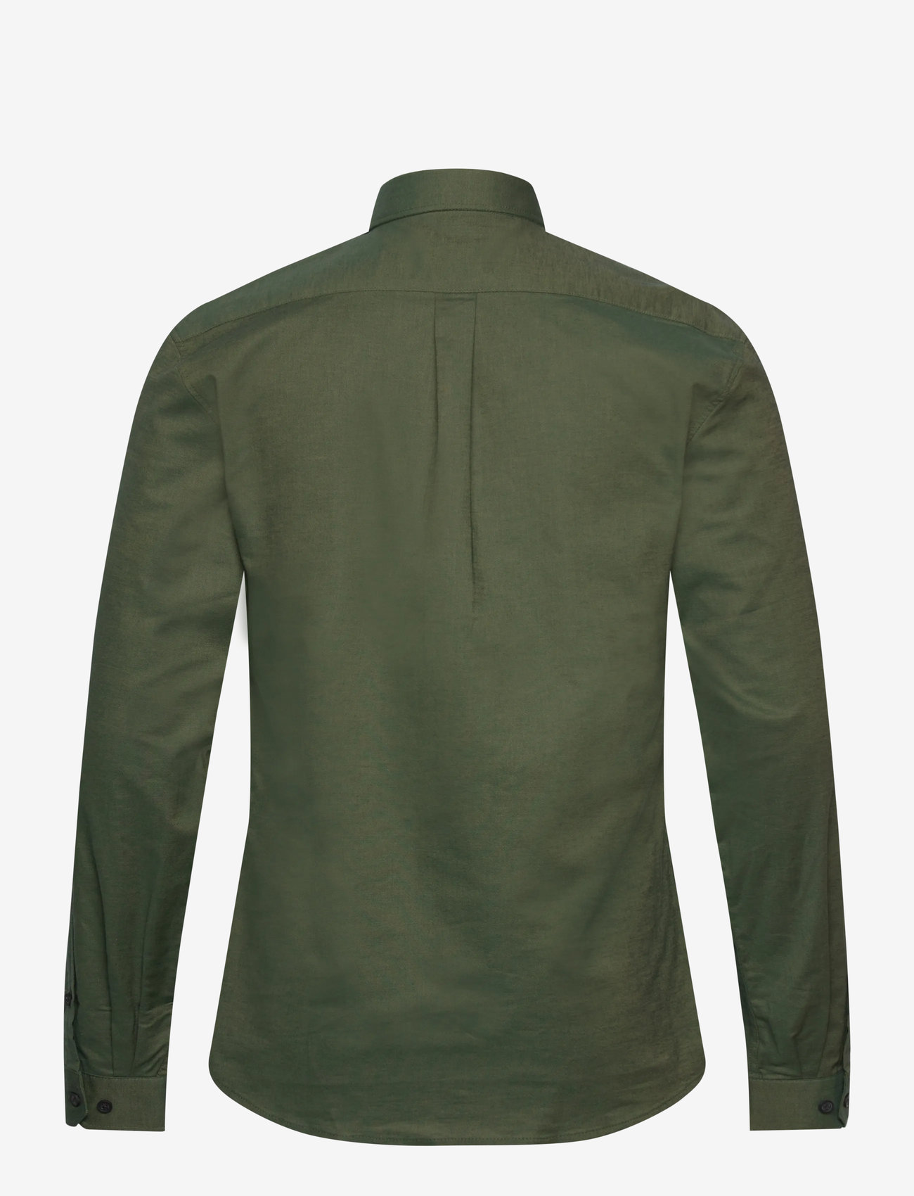 Lindbergh - Yarn dyed oxford superflex shirt L/S - oxford skjorter - olive green mix - 1