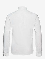 Lindbergh - Oxford superflex shirt L/S - oxford skjorter - white - 1