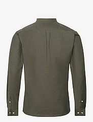 Lindbergh - Yarn dyed oxford superflex shirt L/ - nordisk style - army mix - 2