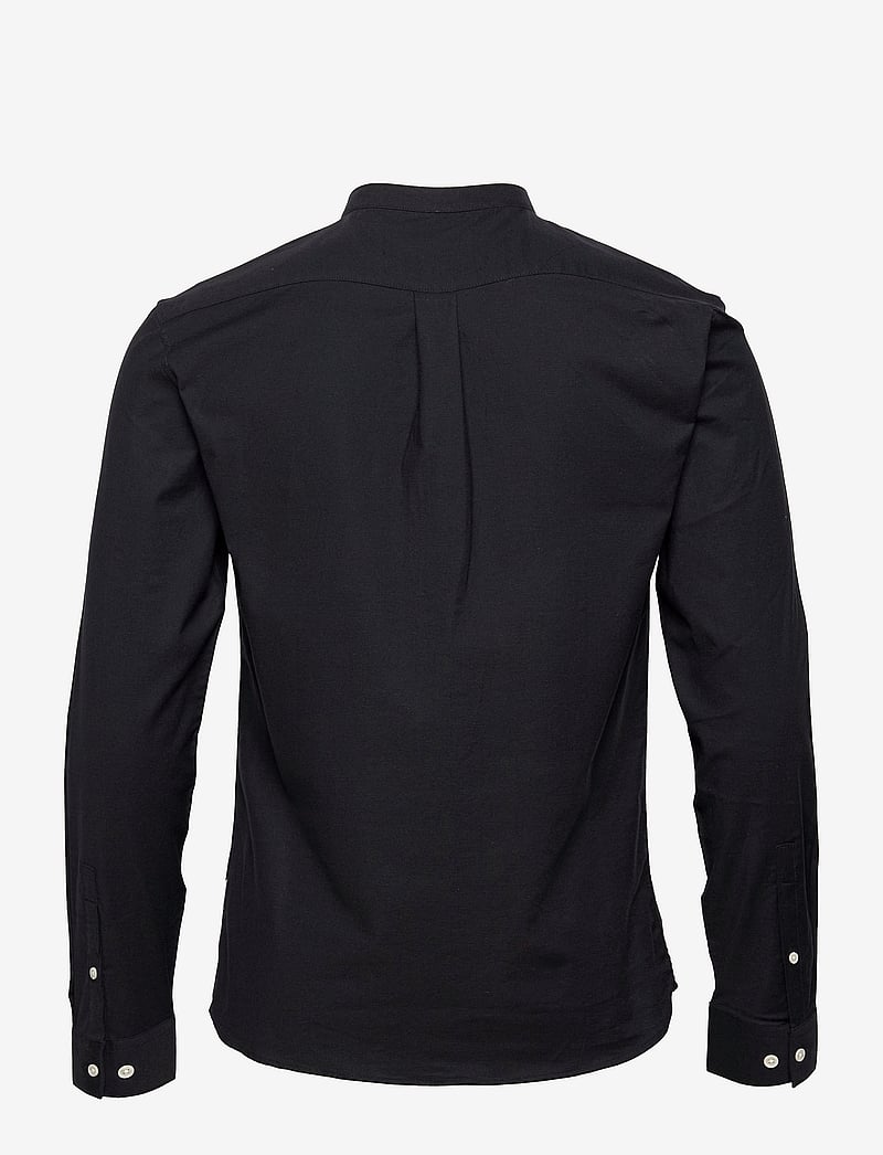 Lindbergh - Yarn dyed oxford superflex shirt - oxford-hemden - black - 2