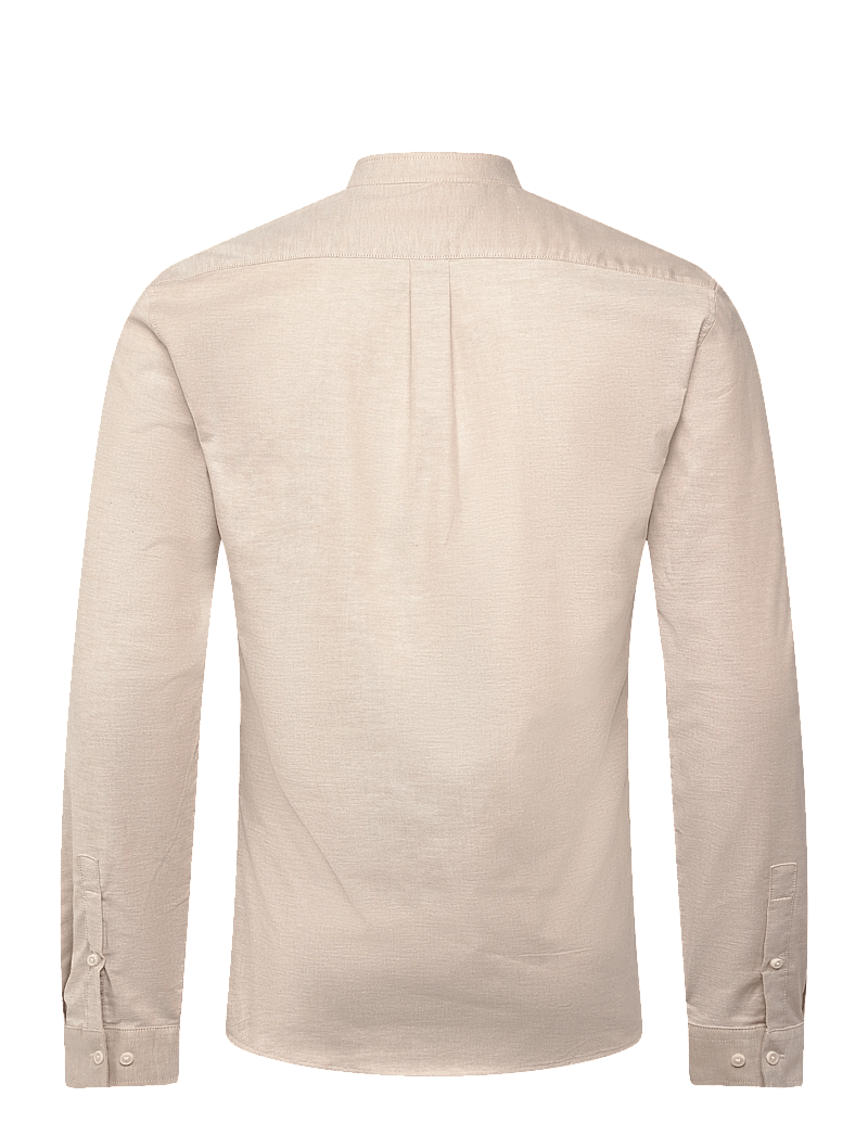 Lindbergh - Yarn dyed oxford superflex shirt - oxford-hemden - faded sand mix - 1