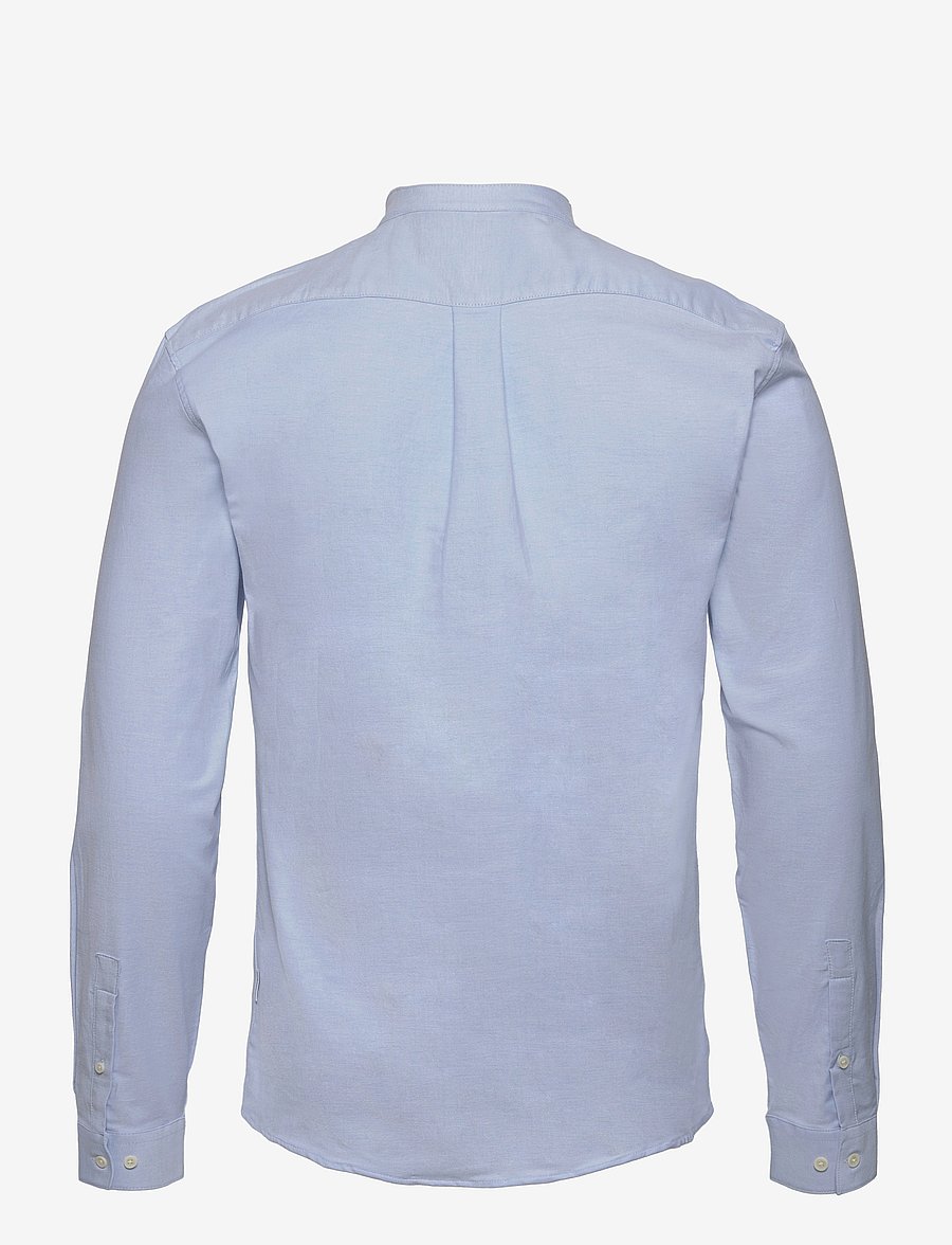 Lindbergh - Yarn dyed oxford superflex shirt - oxford skjorter - lt blue mix - 2
