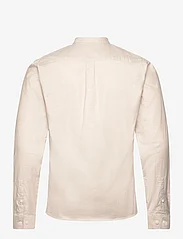 Lindbergh - Yarn dyed oxford superflex shirt L/ - oxford-hemden - lt sand mix - 1