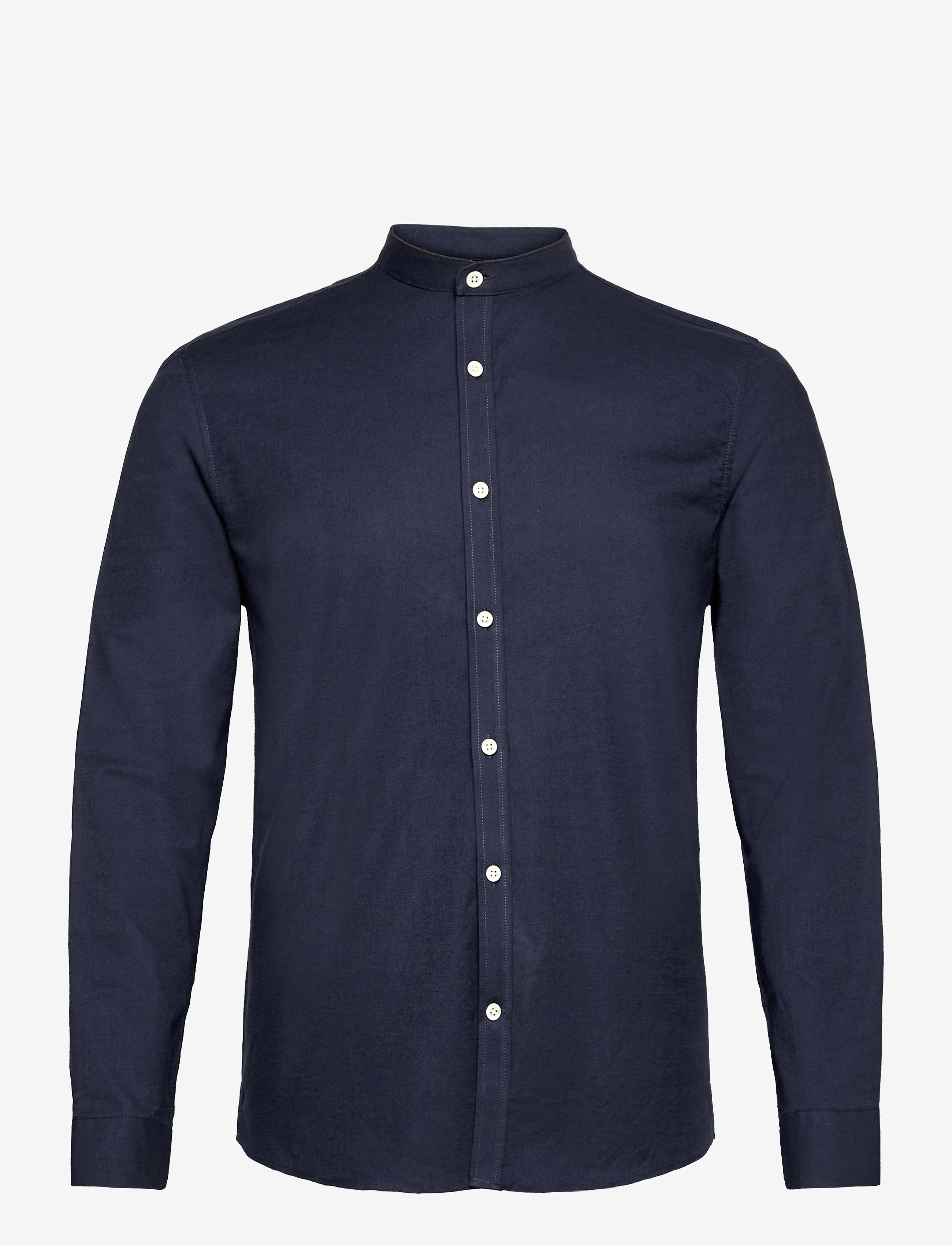 Yarn dyed oxford superflex shirt - NAVY MIX