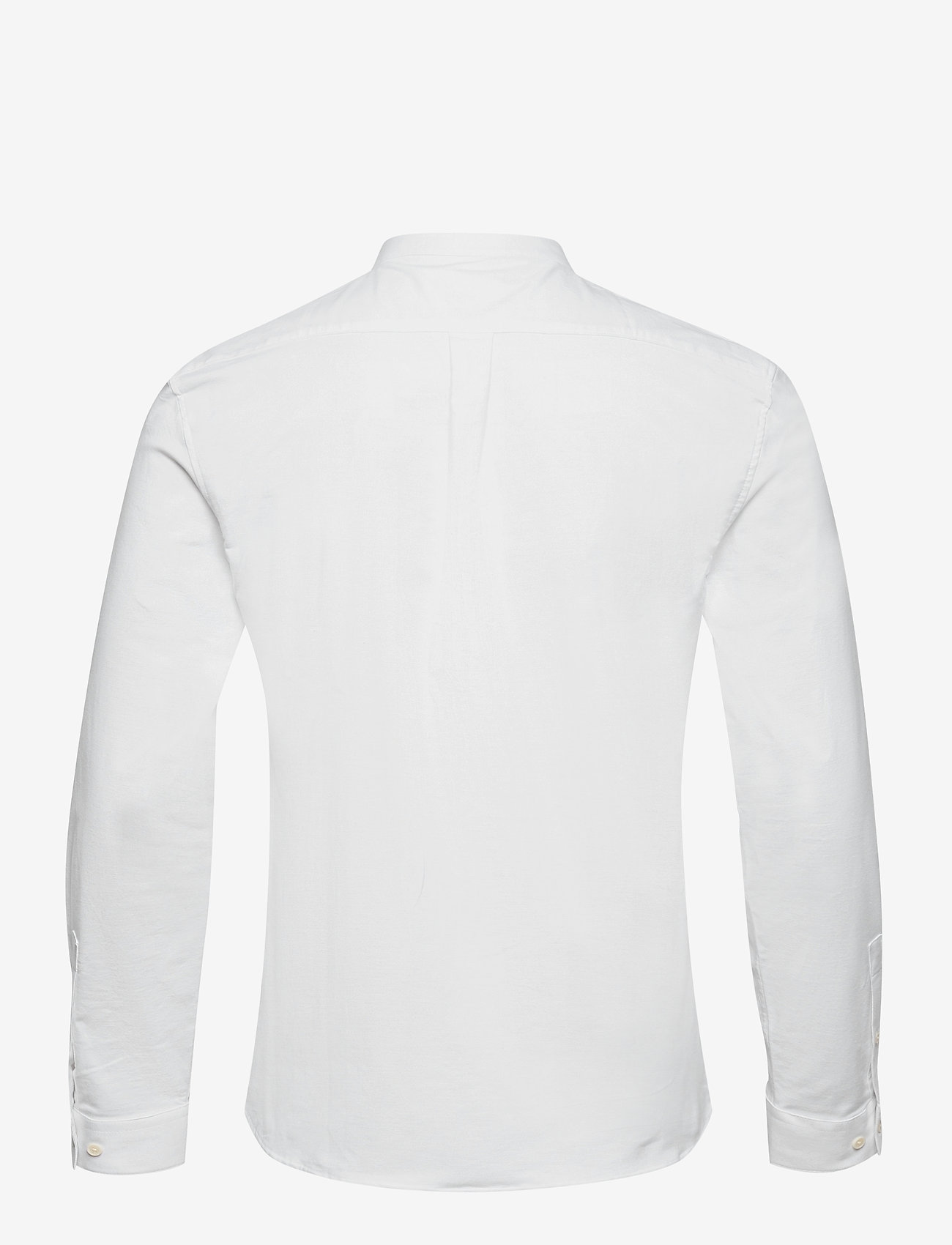 Lindbergh - Yarn dyed oxford superflex shirt L/S - oxford shirts - white - 2