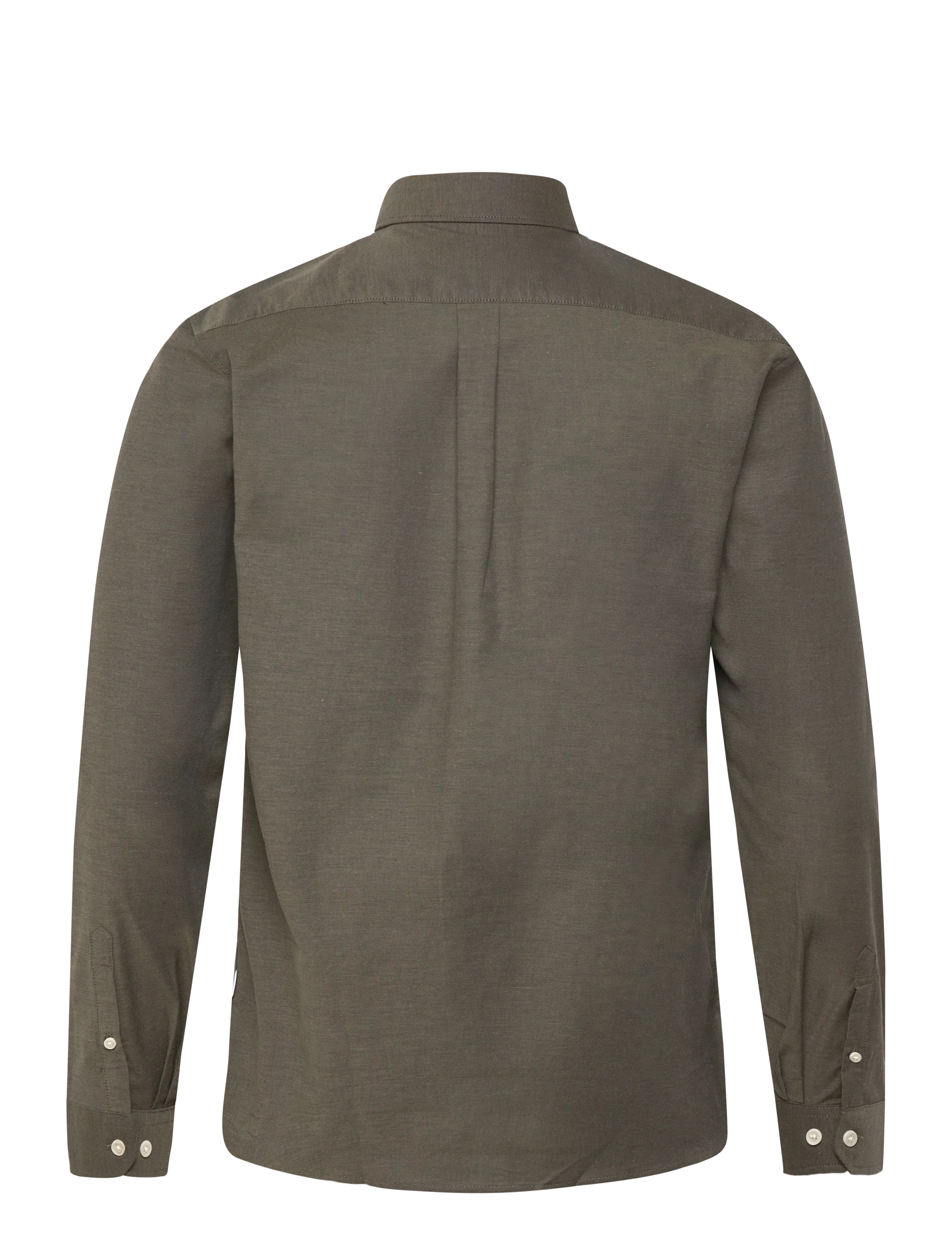 Lindbergh - Yarn dyed oxford superflex shirt L/S - oxford-hemden - army mix - 2