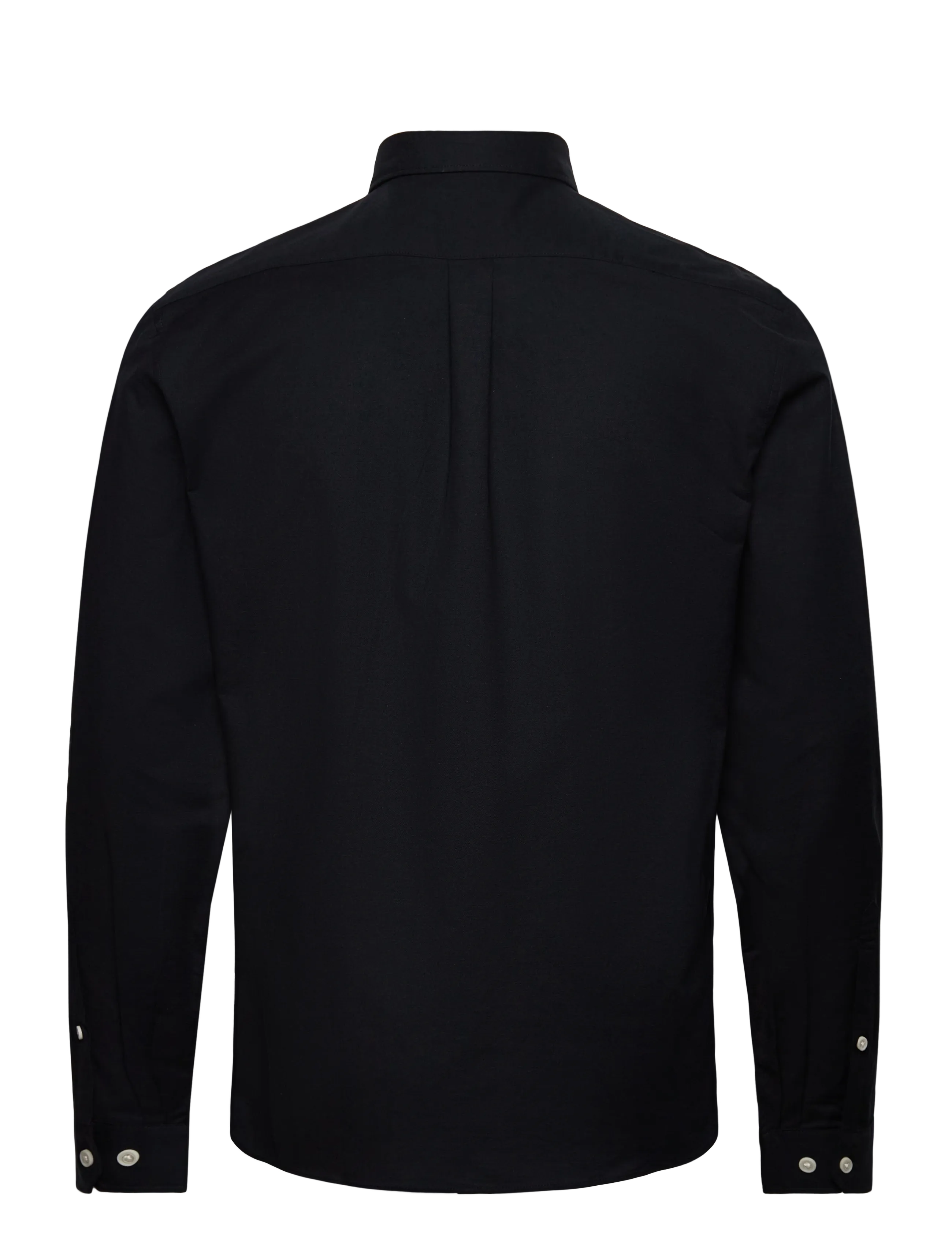 Lindbergh - Yarn dyed oxford superflex shirt L/S - oxford-hemden - black - 2
