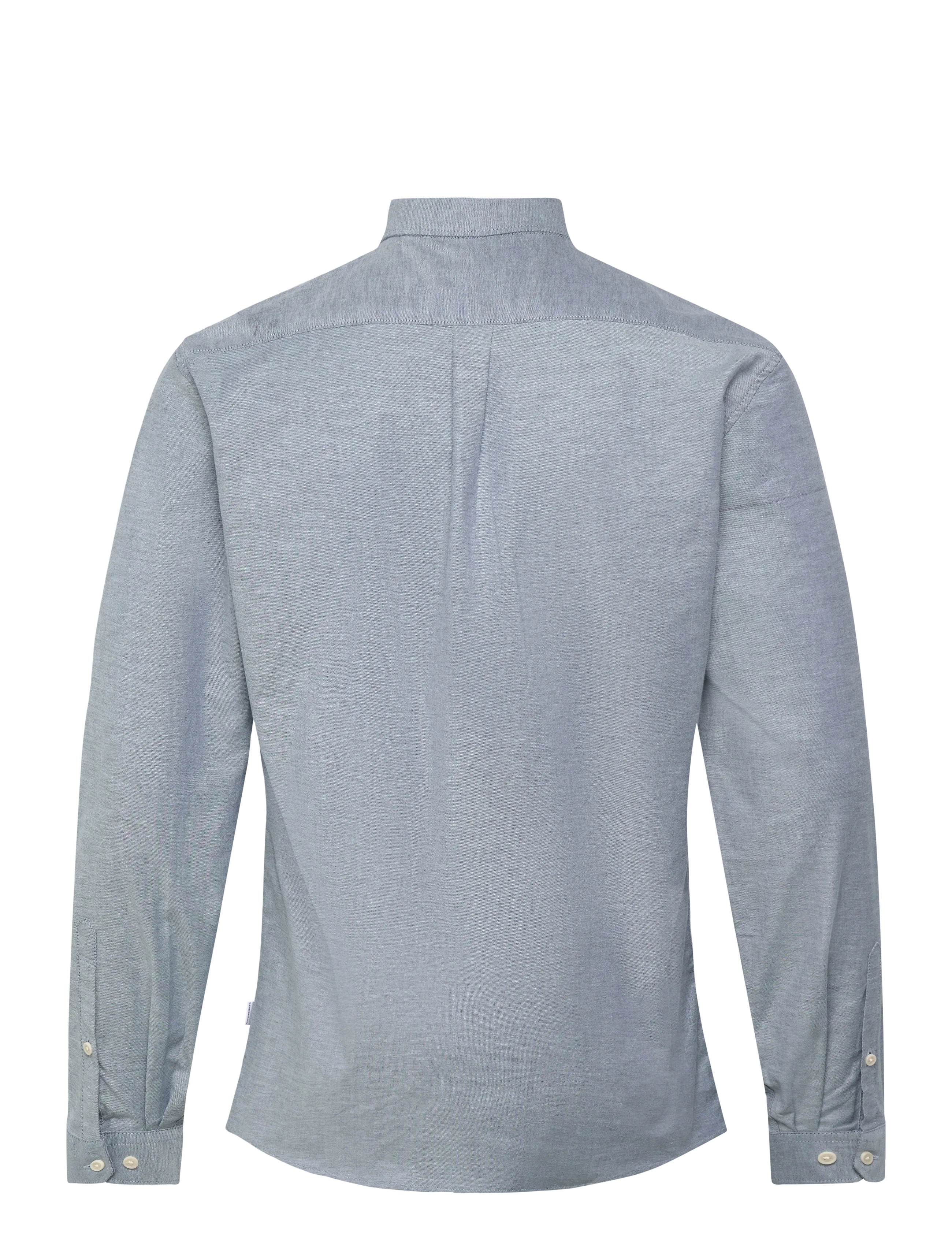 Lindbergh - Yarn dyed oxford superflex shirt L/S - oksfordo marškiniai - dk blue mix - 2