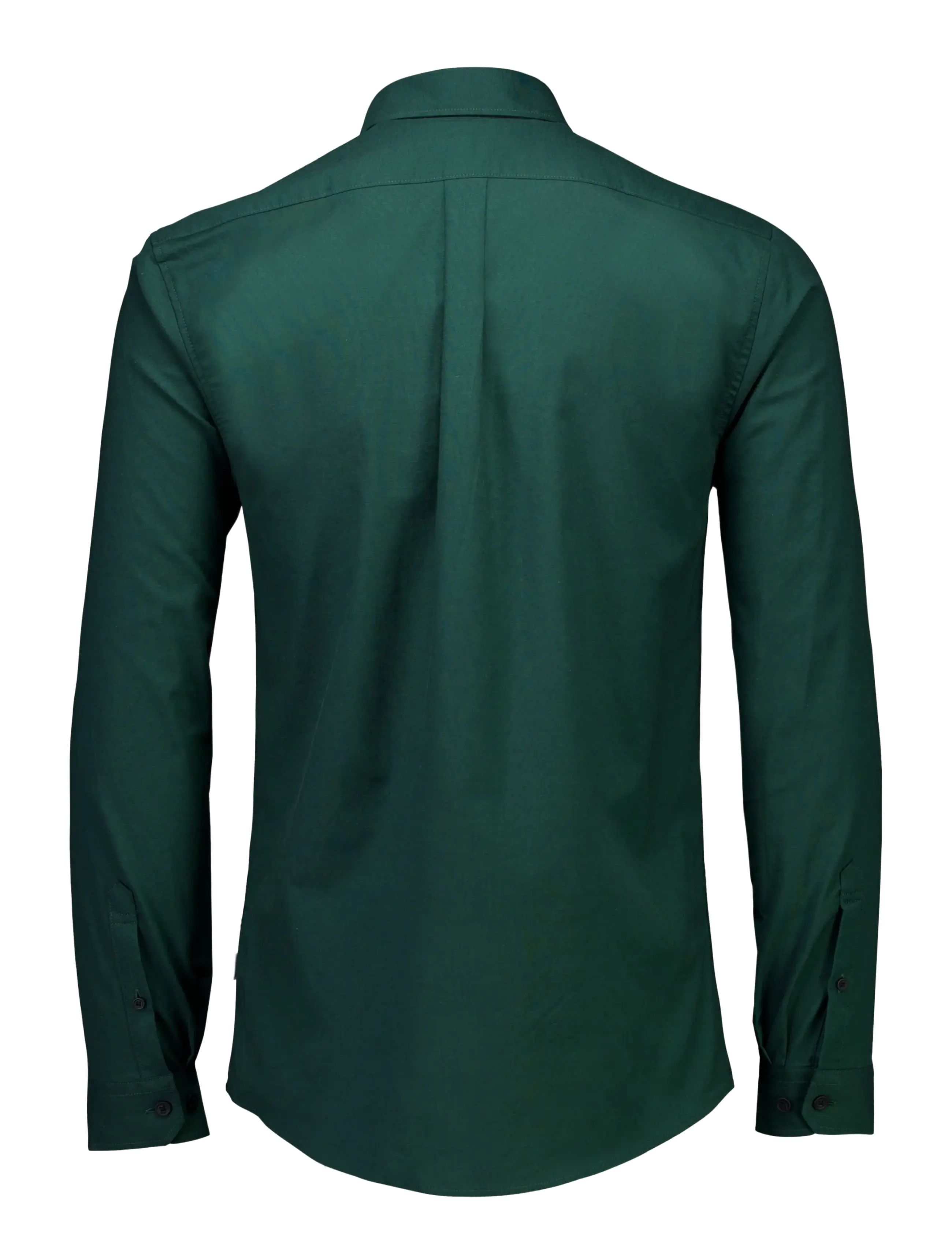 Lindbergh - Yarn dyed oxford superflex shirt L/S - oxford-skjortor - dk green mix - 2
