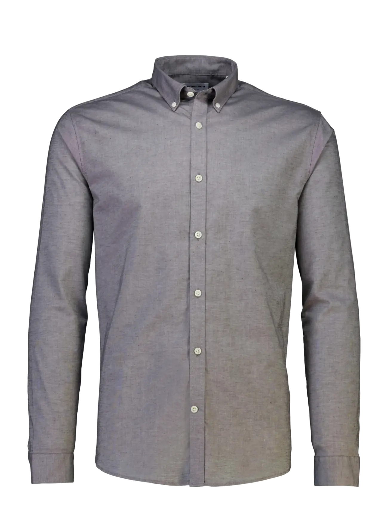 Lindbergh - Yarn dyed oxford superflex shirt L/S - oxford-skjortor - dust grey mix - 1