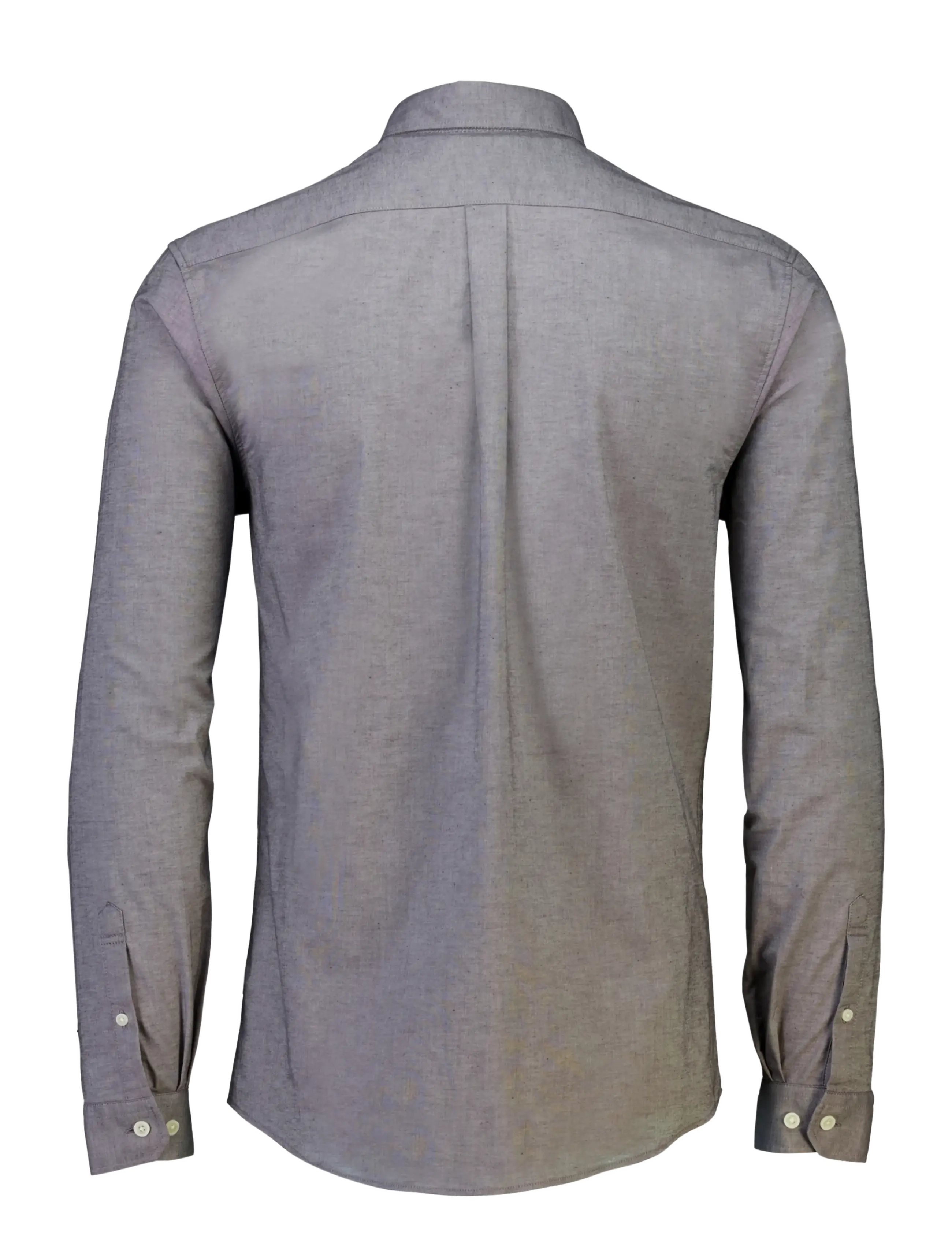 Lindbergh - Yarn dyed oxford superflex shirt L/S - oxford-skjortor - dust grey mix - 2