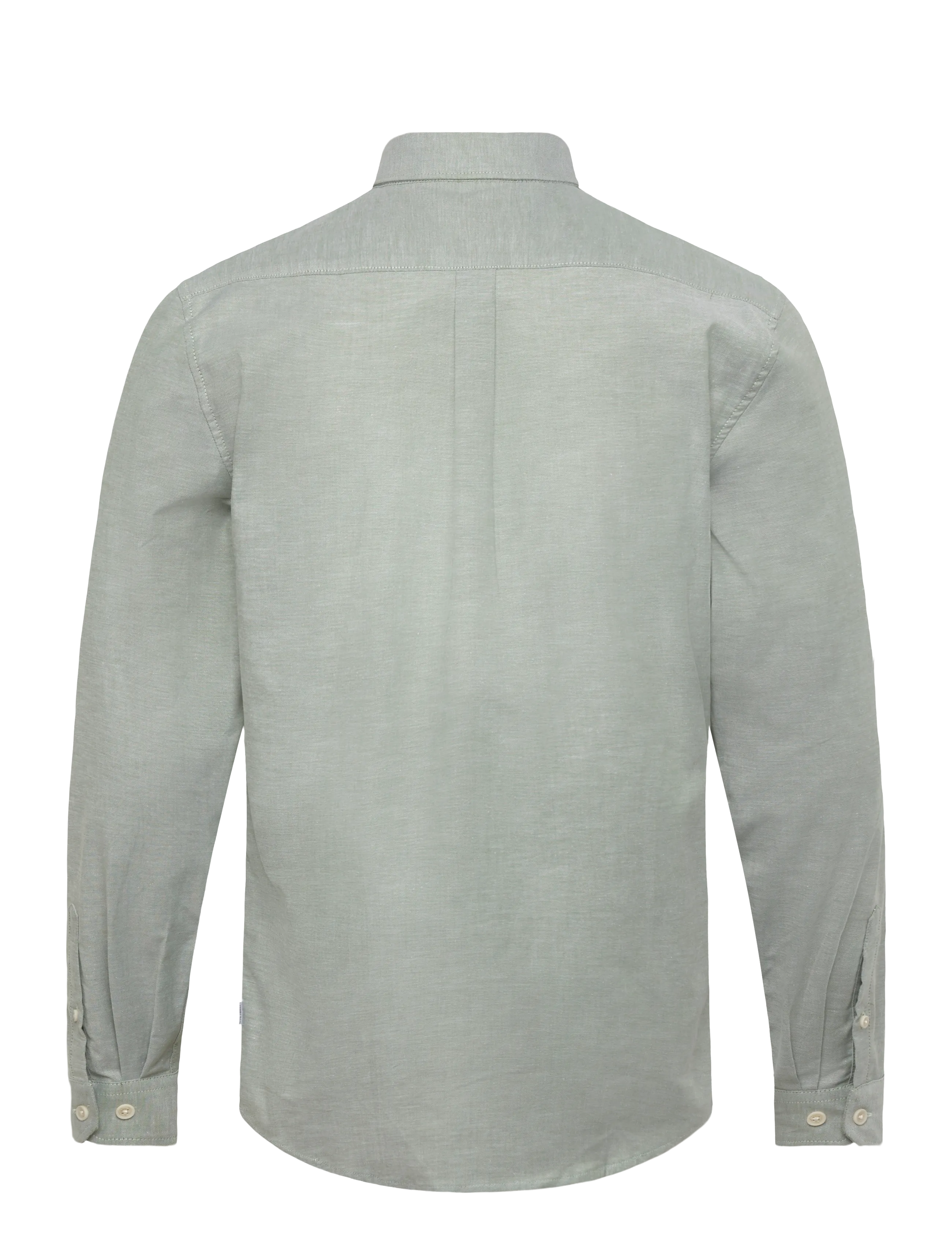 Lindbergh - Yarn dyed oxford superflex shirt L/S - chemises oxford - lt army mix - 2