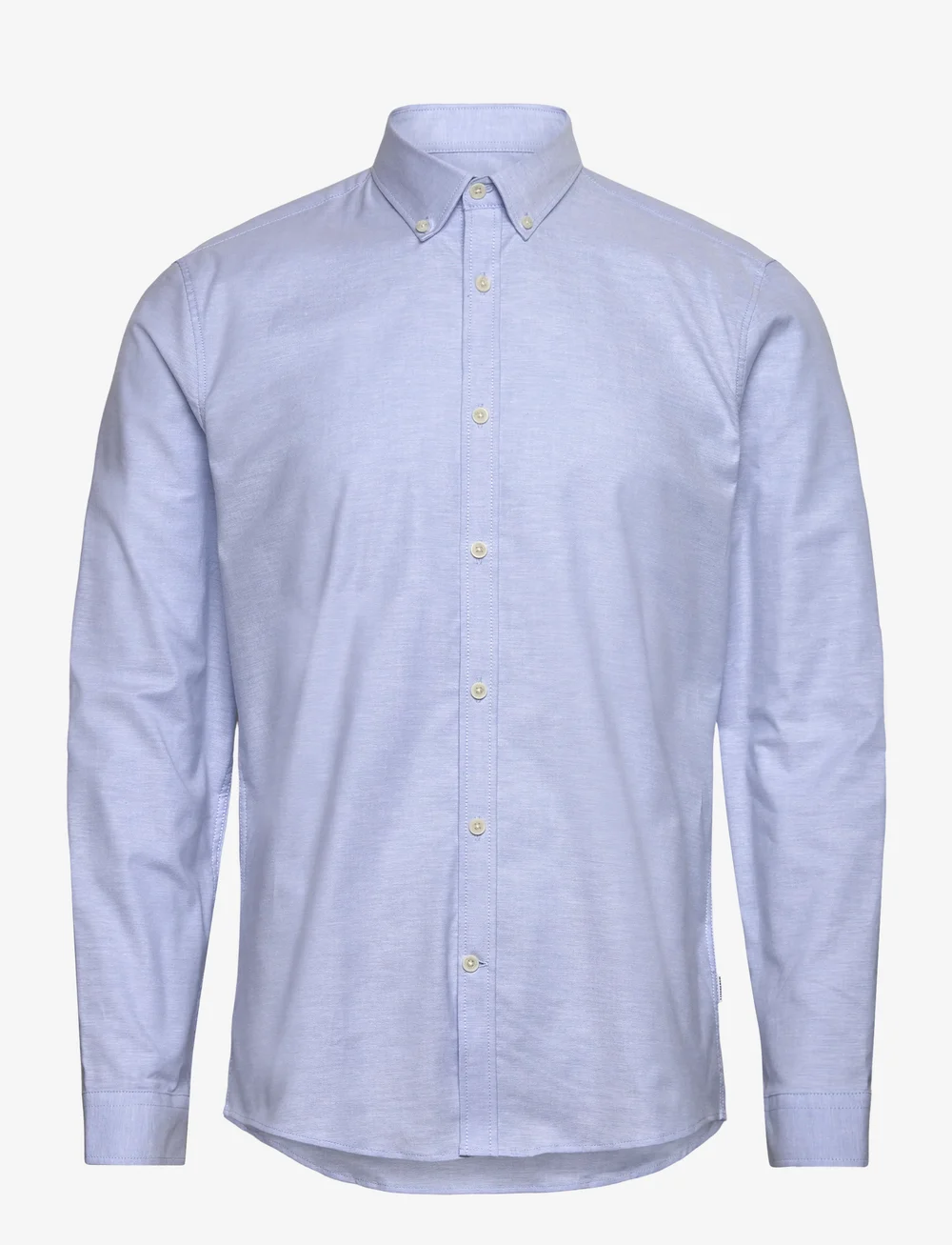 Lindbergh - Yarn dyed oxford superflex shirt - oxford-skjortor - lt blue mix - 1