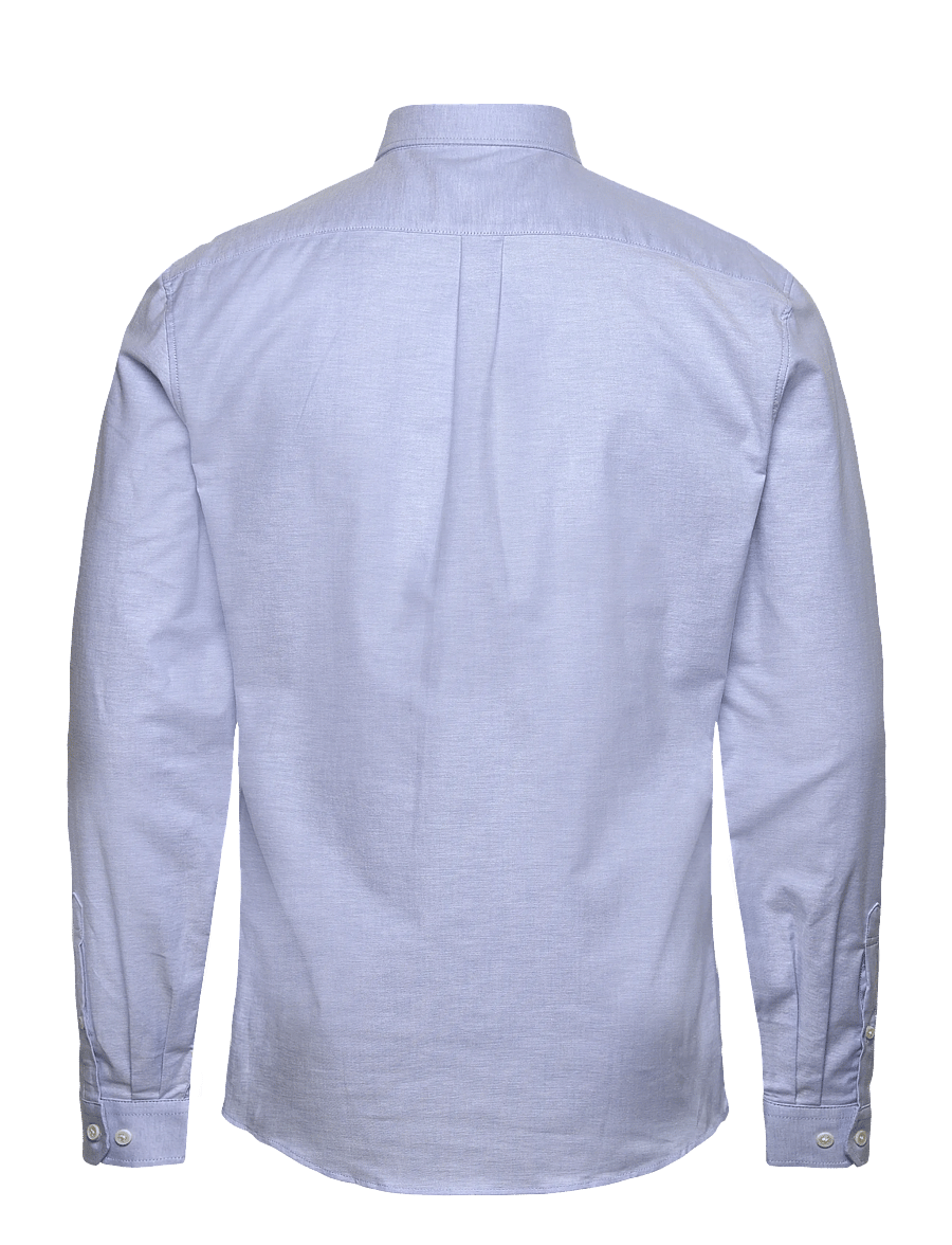 Lindbergh - Yarn dyed oxford superflex shirt L/S - oxford skjorter - lt blue mix - 2