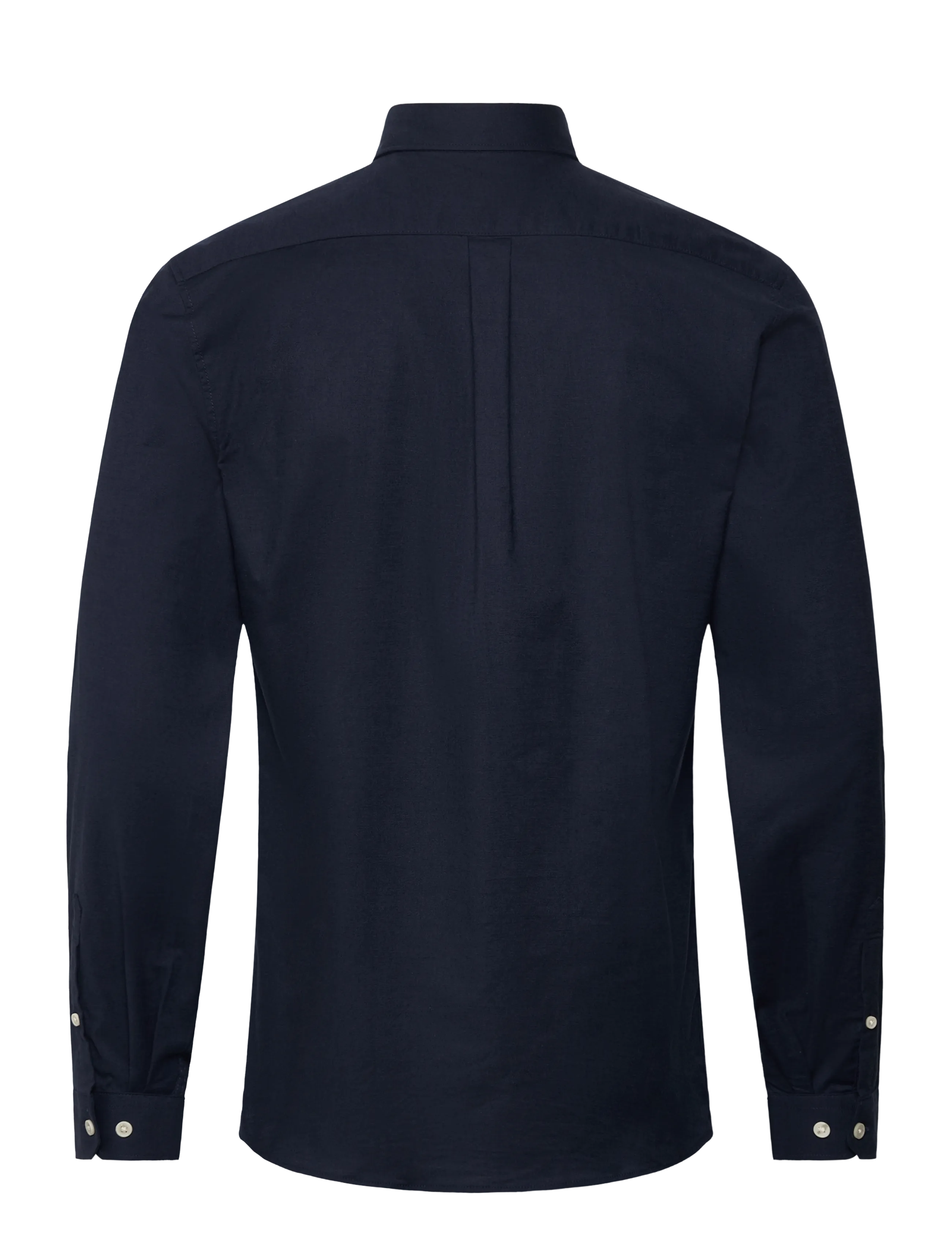 Lindbergh - Yarn dyed oxford superflex shirt L/S - chemises oxford - navy mix - 2