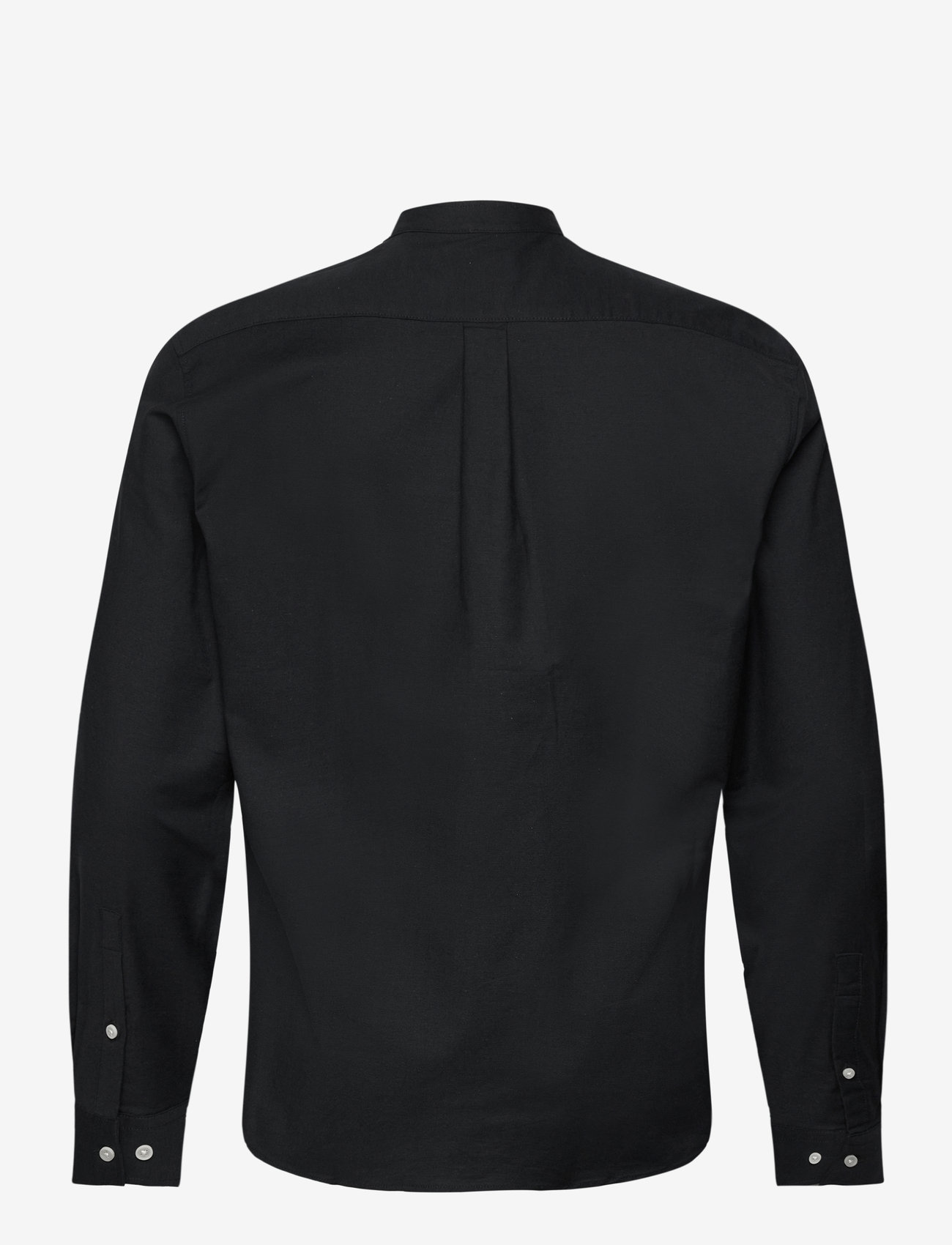 Lindbergh - Yarn dyed oxford superflex shirt - oxford skjorter - black - 2