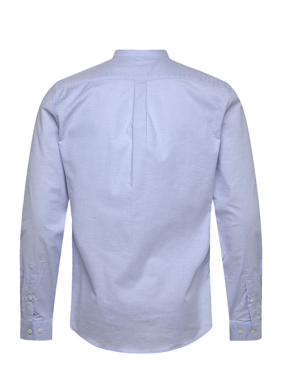 Lindbergh - Yarn dyed oxford superflex shirt L/S - oxford skjorter - lt blue mix - 2