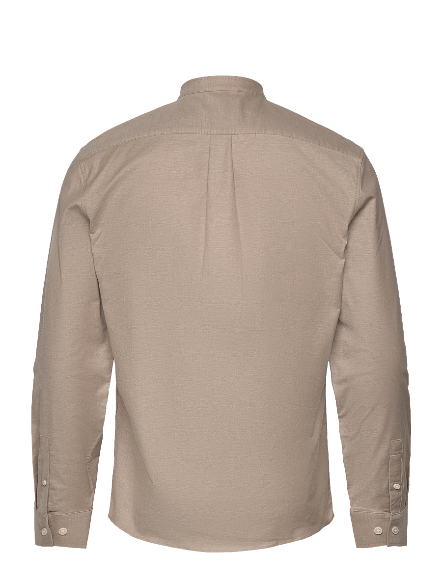 Lindbergh - Yarn dyed oxford superflex shirt L/S - oxford skjorter - lt stone mix - 2