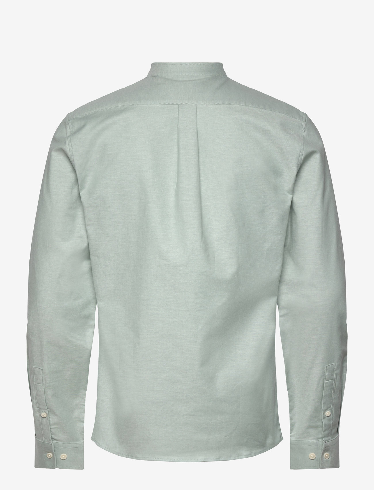 Lindbergh - Yarn dyed oxford superflex shirt - oxford skjorter - mid green mix - 2