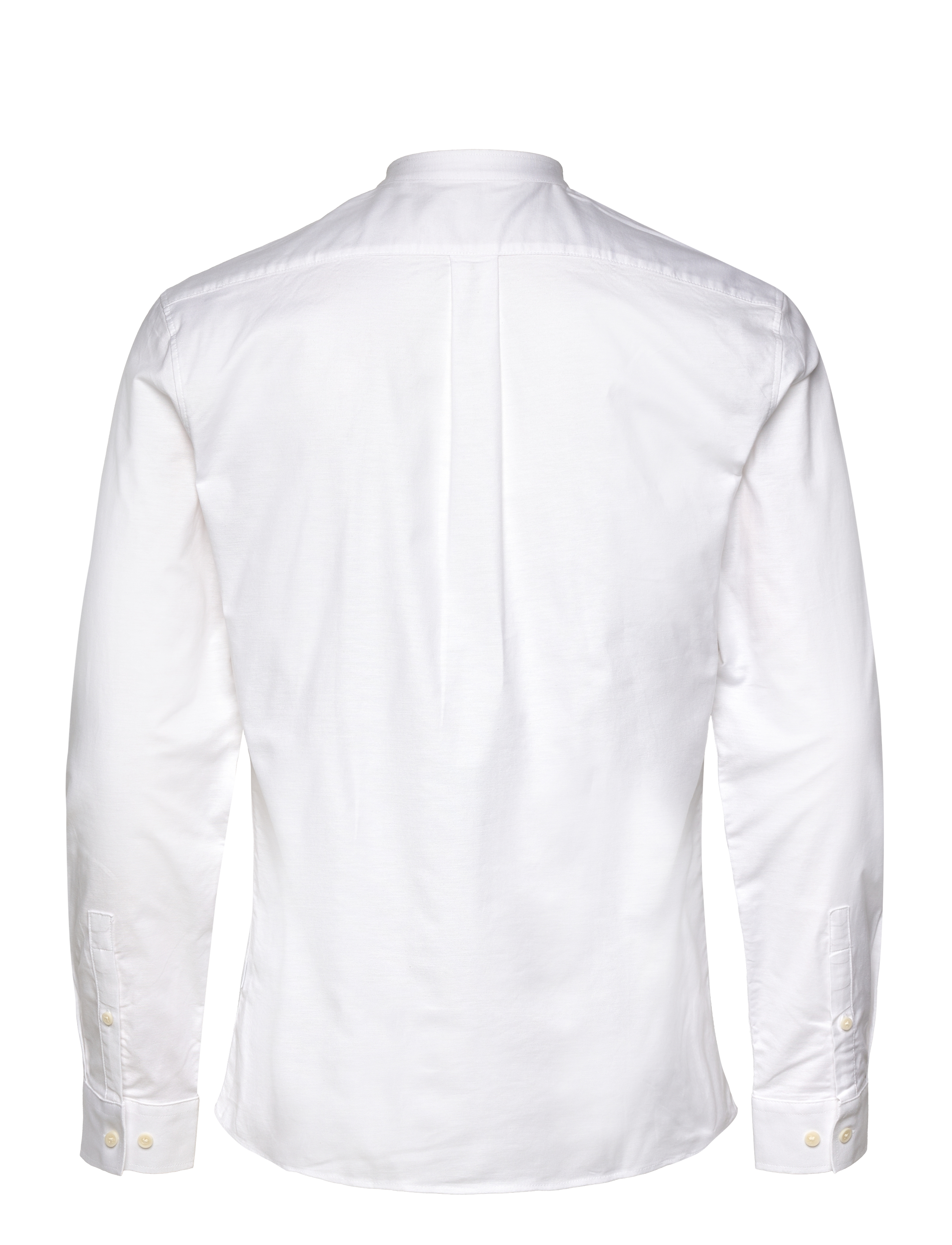 Lindbergh - Yarn dyed oxford superflex shirt - oxford shirts - white - 2