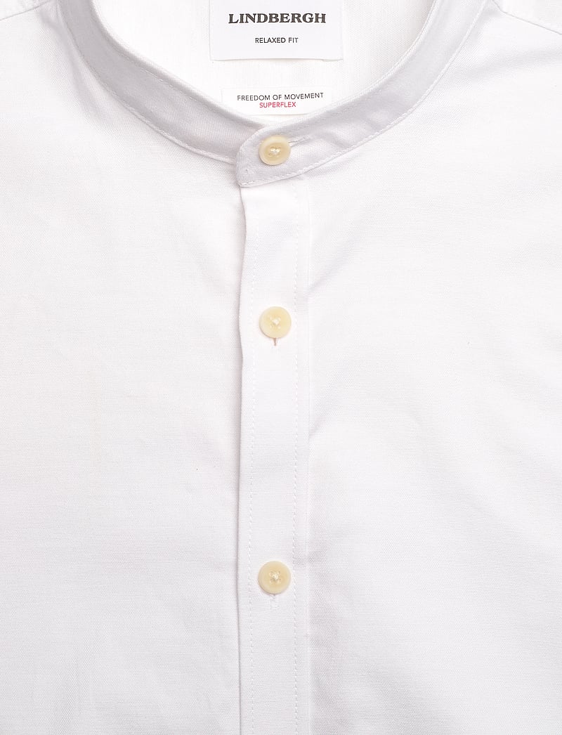 Lindbergh - Oxford superflex shirt L/S - oxford-hemden - white - 2