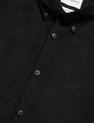 Lindbergh - Fine corduroy shirt L/S - norænn stíll - black - 6