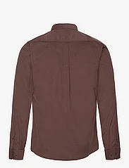 Lindbergh - Fine corduroy shirt L/S - corduroy shirts - dark brown - 1