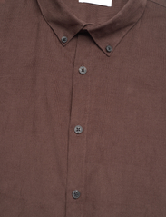 Lindbergh - Fine corduroy shirt L/S - corduroy shirts - dark brown - 5