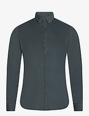 Lindbergh - Fine corduroy shirt L/S - corduroy shirts - deep green - 0