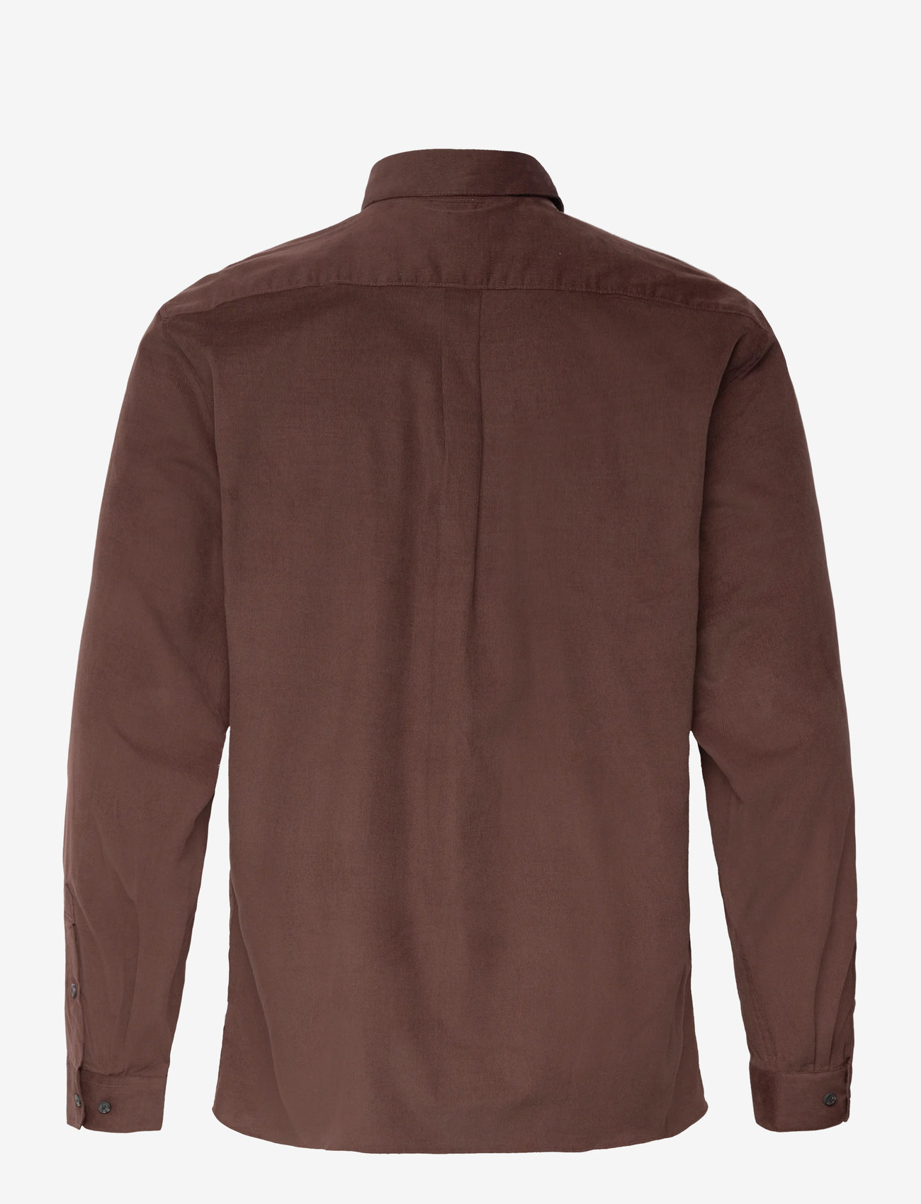Lindbergh - Fine corduroy shirt L/S - manchesterskjortor - dk brown - 2