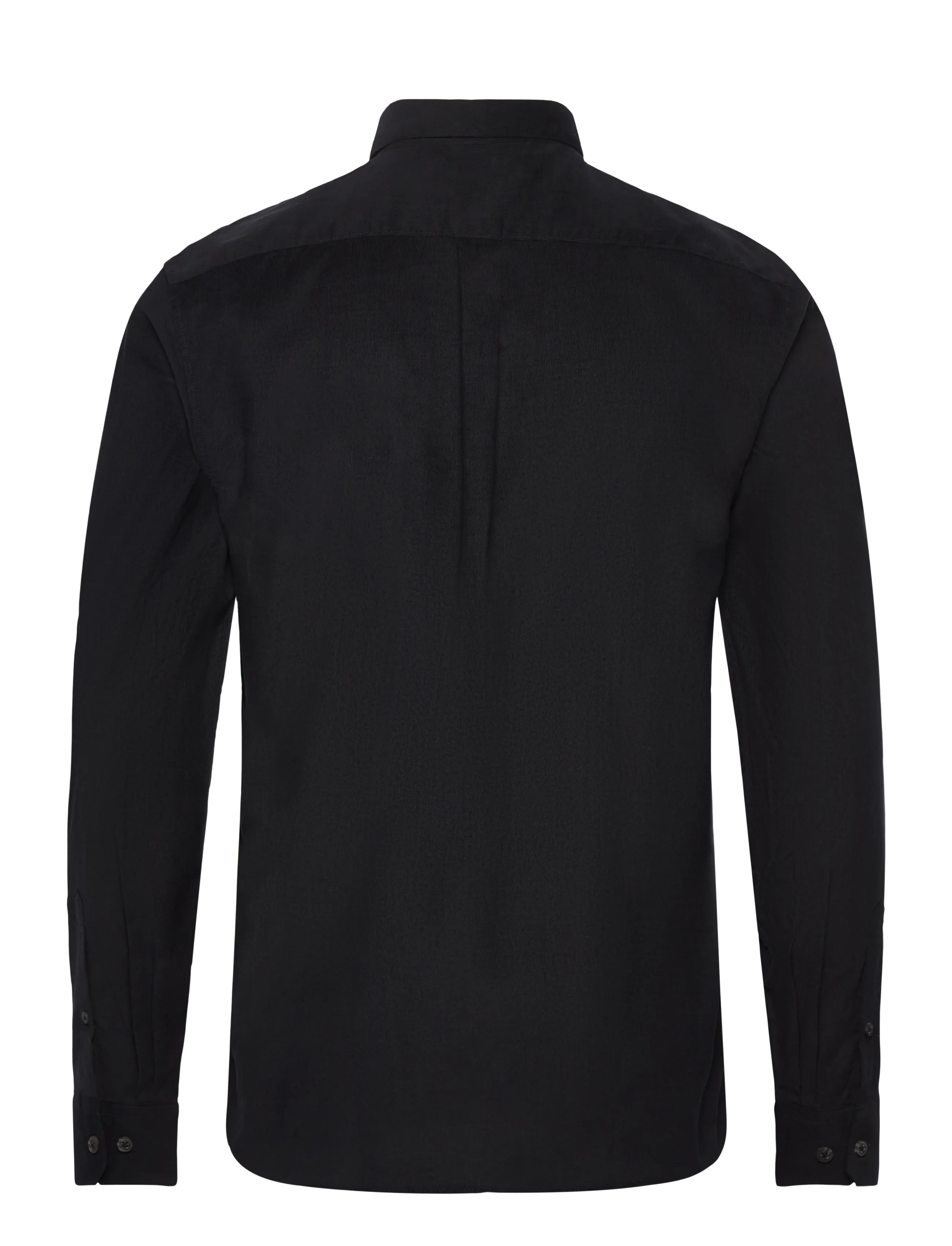 Lindbergh - Fine corduroy shirt L/S - cordhemden - black - 2