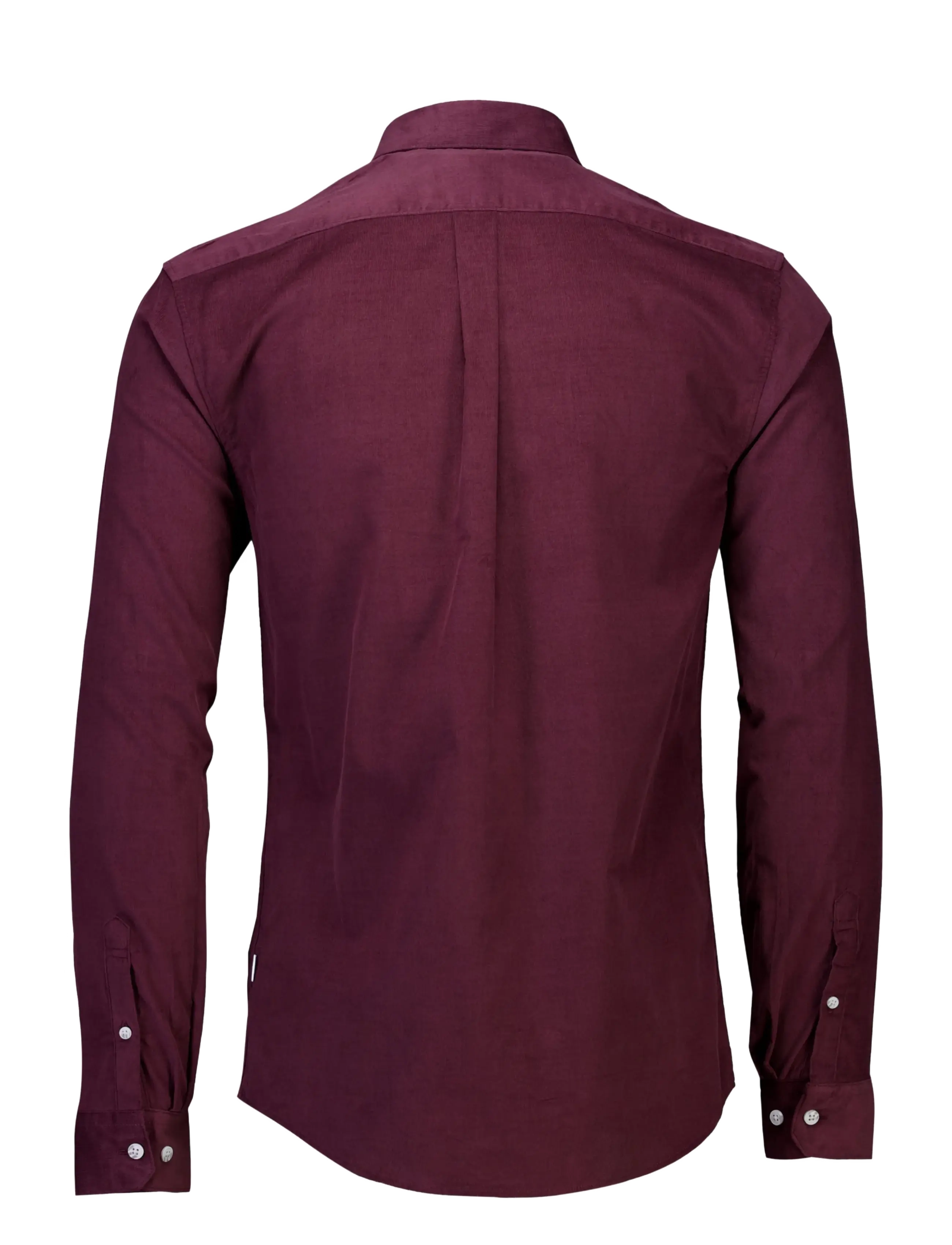 Lindbergh - Fine corduroy shirt L/S - cordhemden - bordeaux - 2