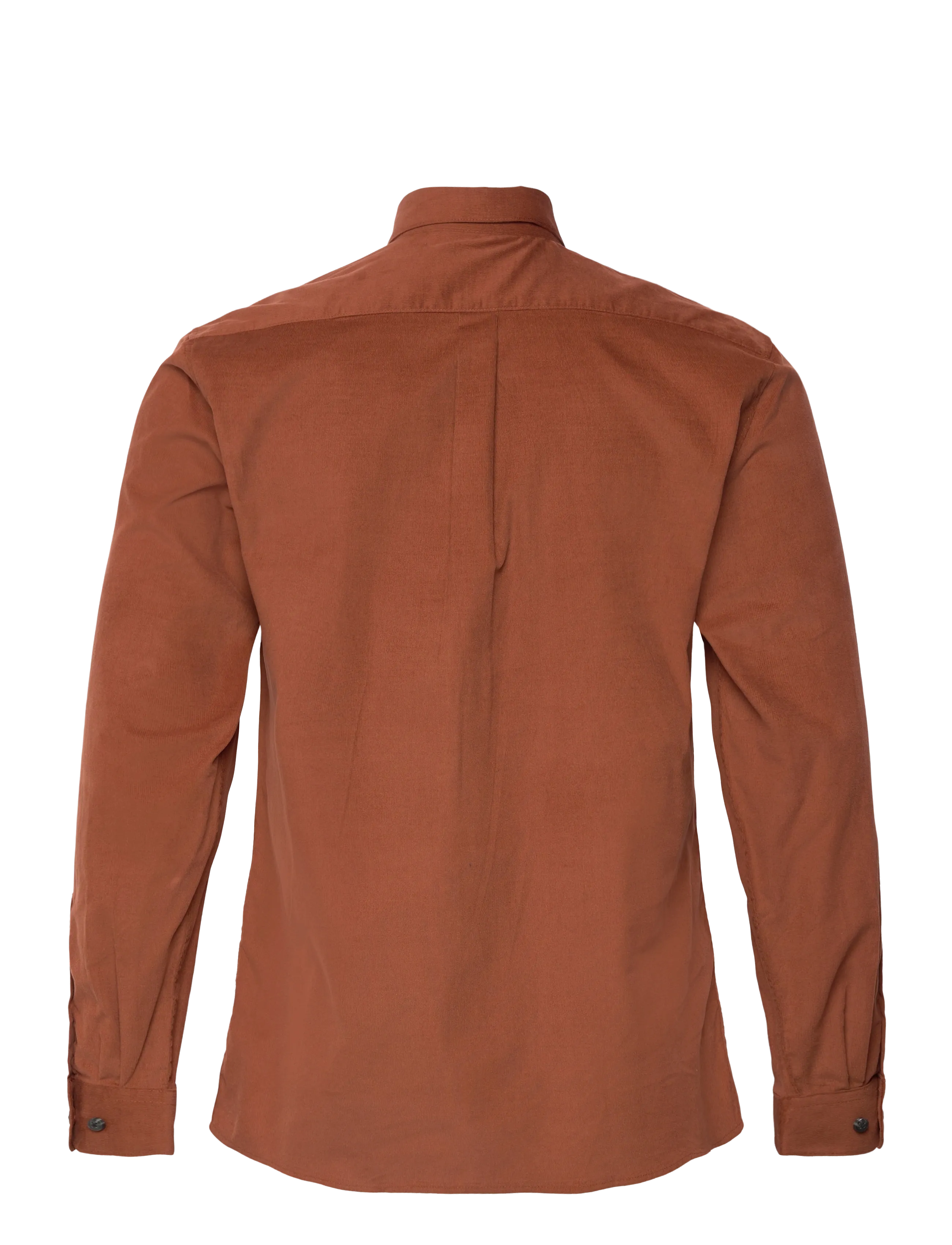 Lindbergh - Fine corduroy shirt L/S - fløjlsskjorter - dk copper - 2