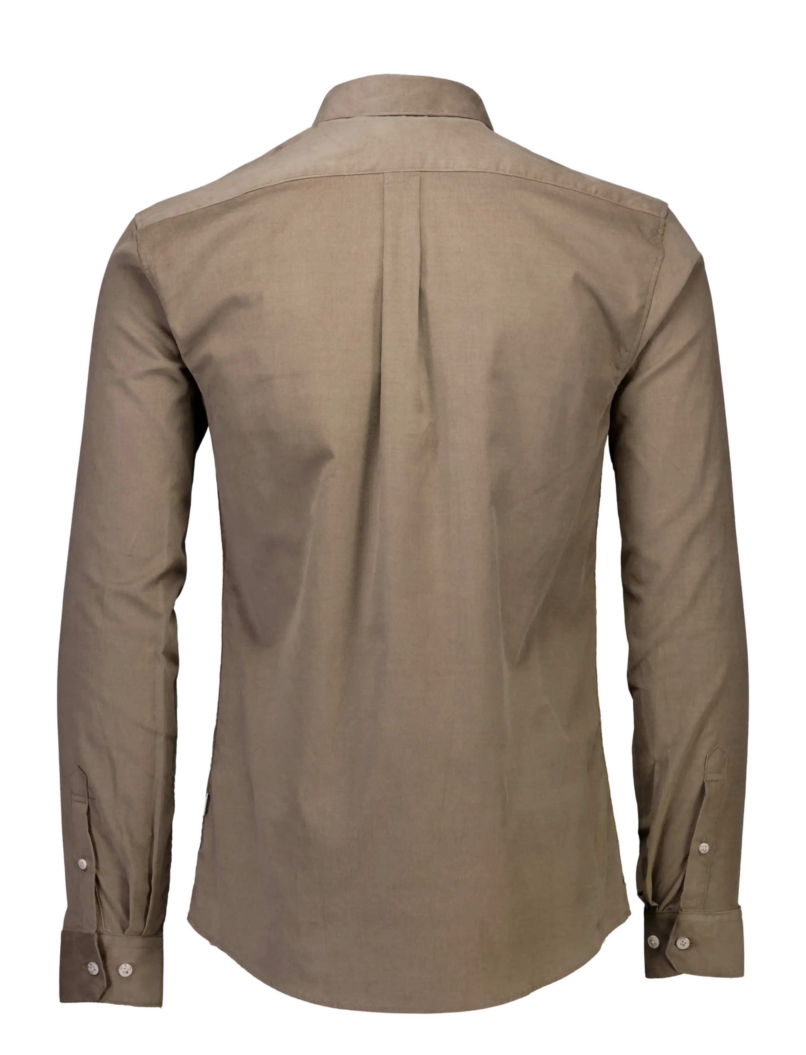 Lindbergh - Fine corduroy shirt L/S - cordhemden - dk sand - 2