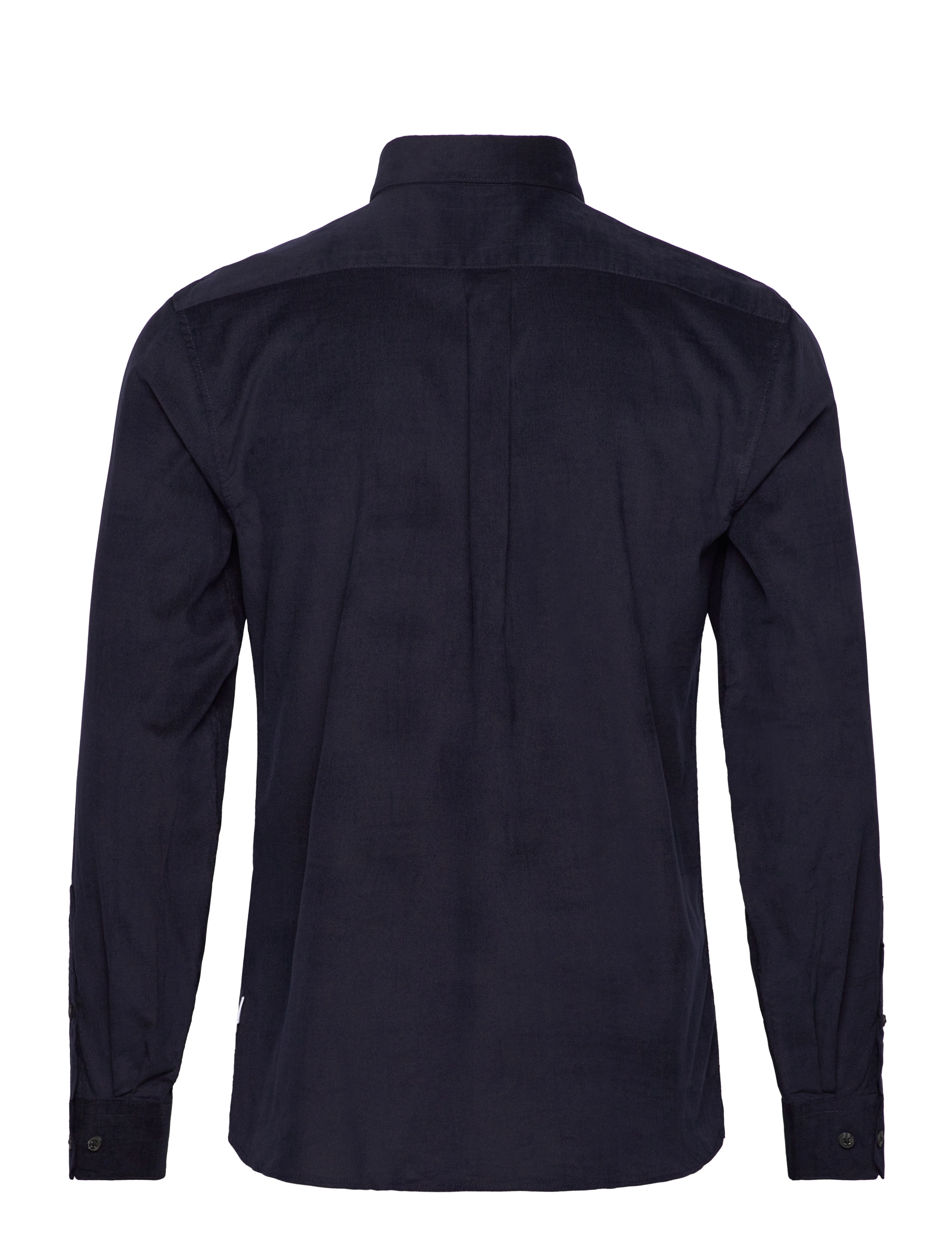 Lindbergh - Fine corduroy shirt L/S - fløjlsskjorter - navy - 2