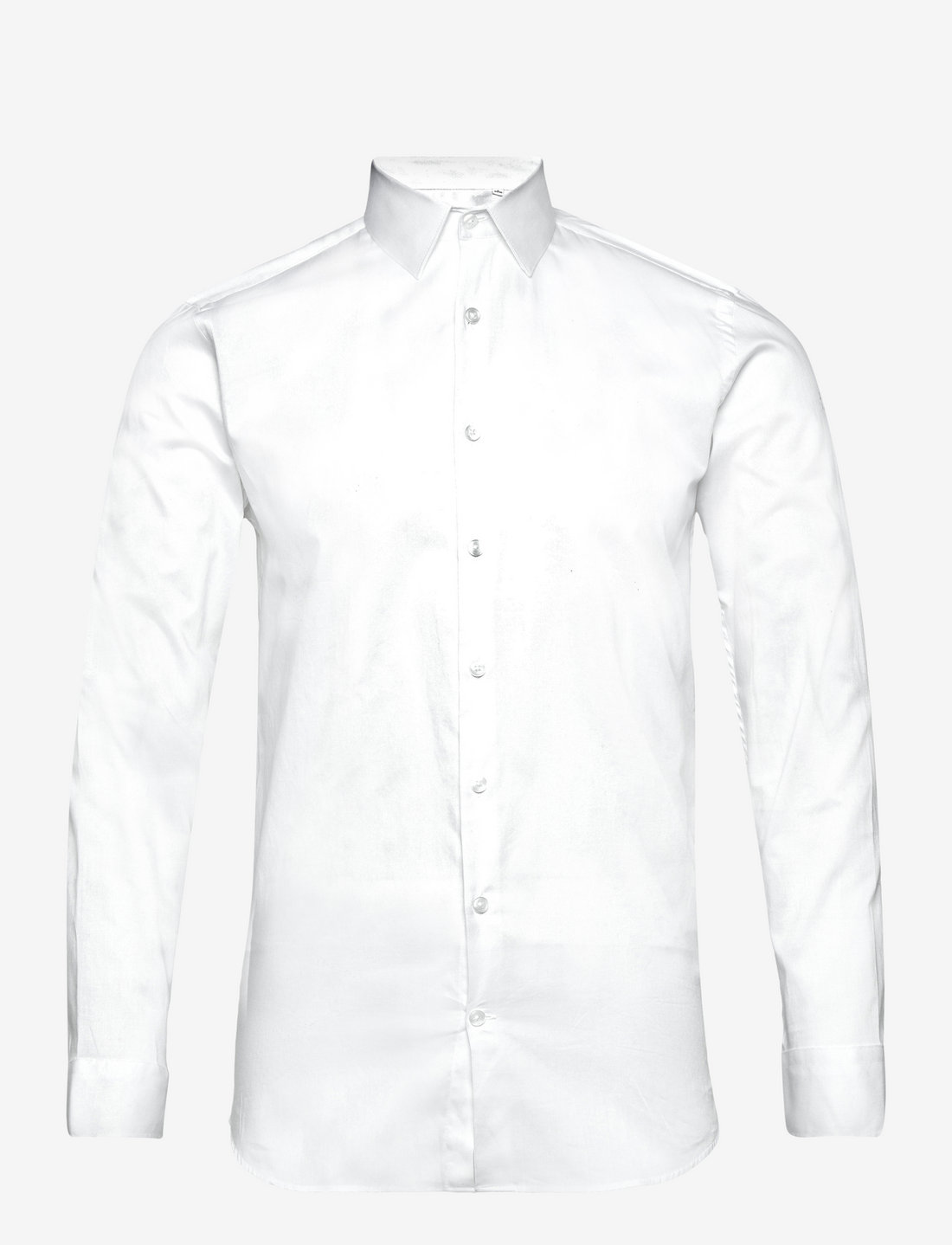 Lindbergh - Organic dress shirt L/S - kollektioner - white - 1
