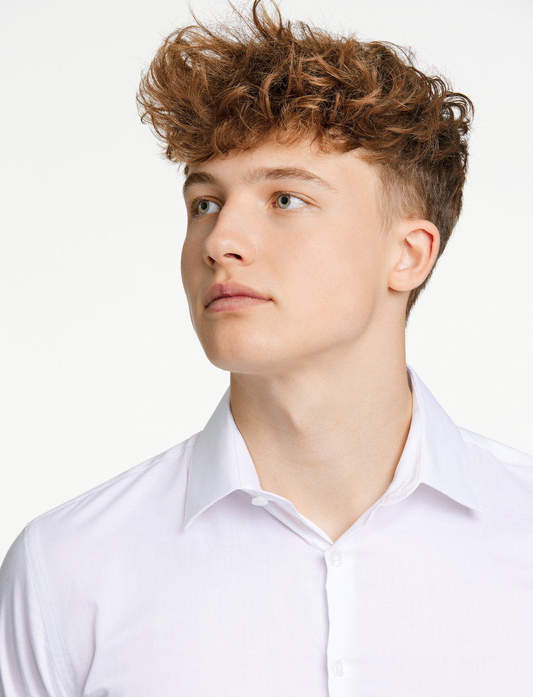 Lindbergh - Organic dress shirt L/S - kollektioner - white - 5