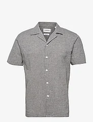 Lindbergh - Casual linen blend resort S/S - linen shirts - army - 0