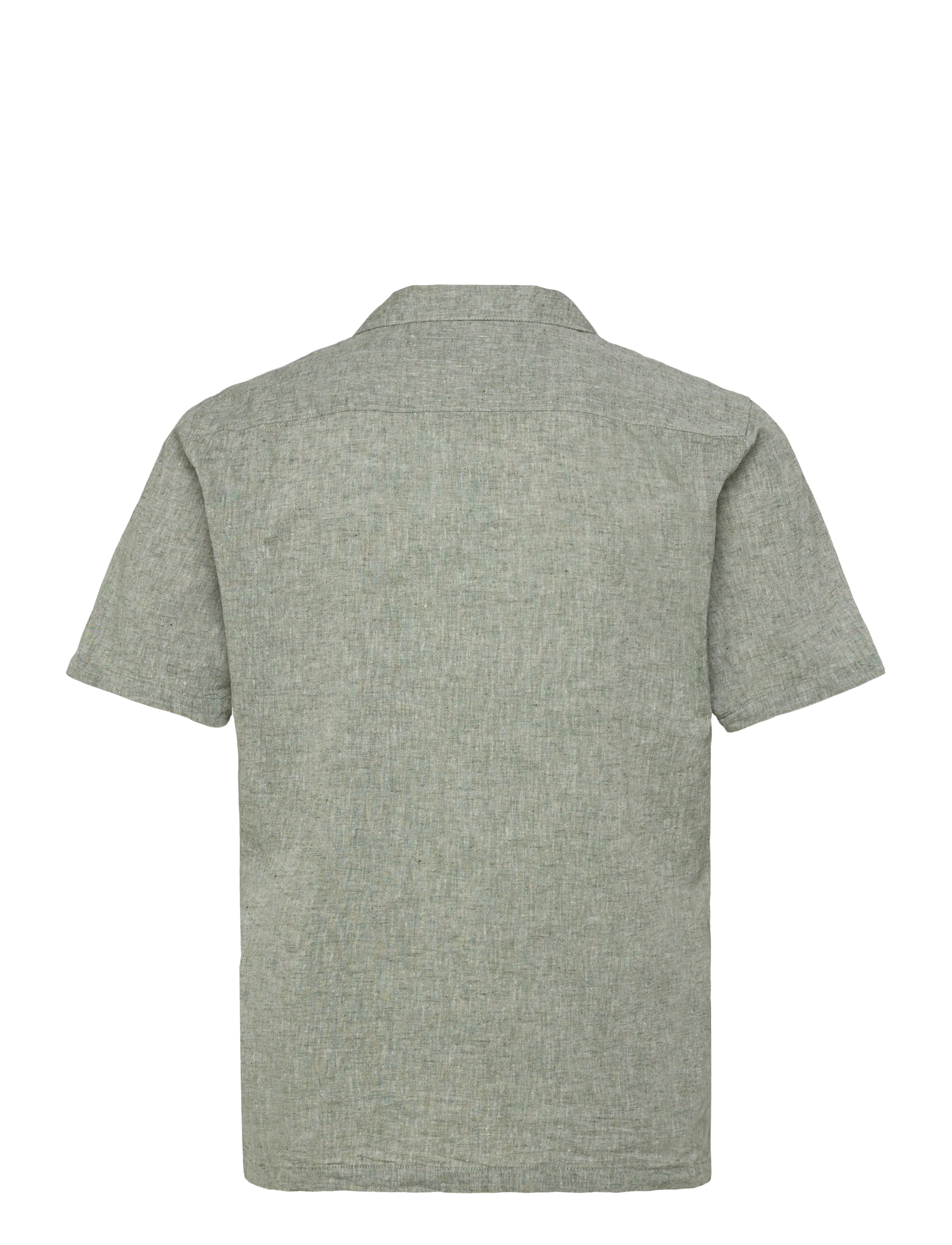 Lindbergh - Casual linen blend resort S/S - kurzarmhemden - army - 2