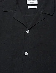 Lindbergh - Casual linen blend resort S/S - koszule lniane - black - 2