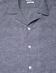 Lindbergh - Casual linen blend resort S/S - linen shirts - dk blue - 3