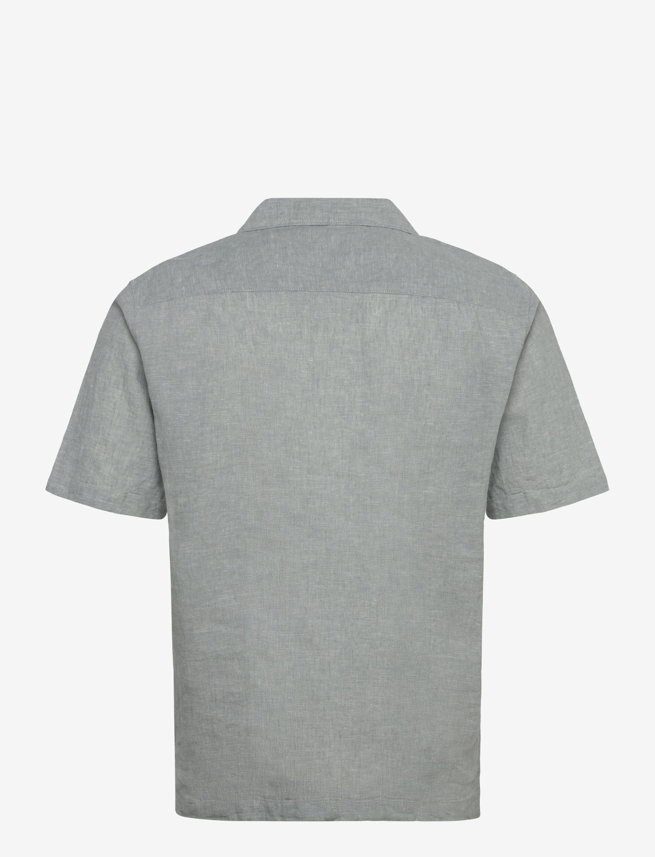 Lindbergh - Casual linen blend resort S/S - kortærmede skjorter - faded aqua - 2