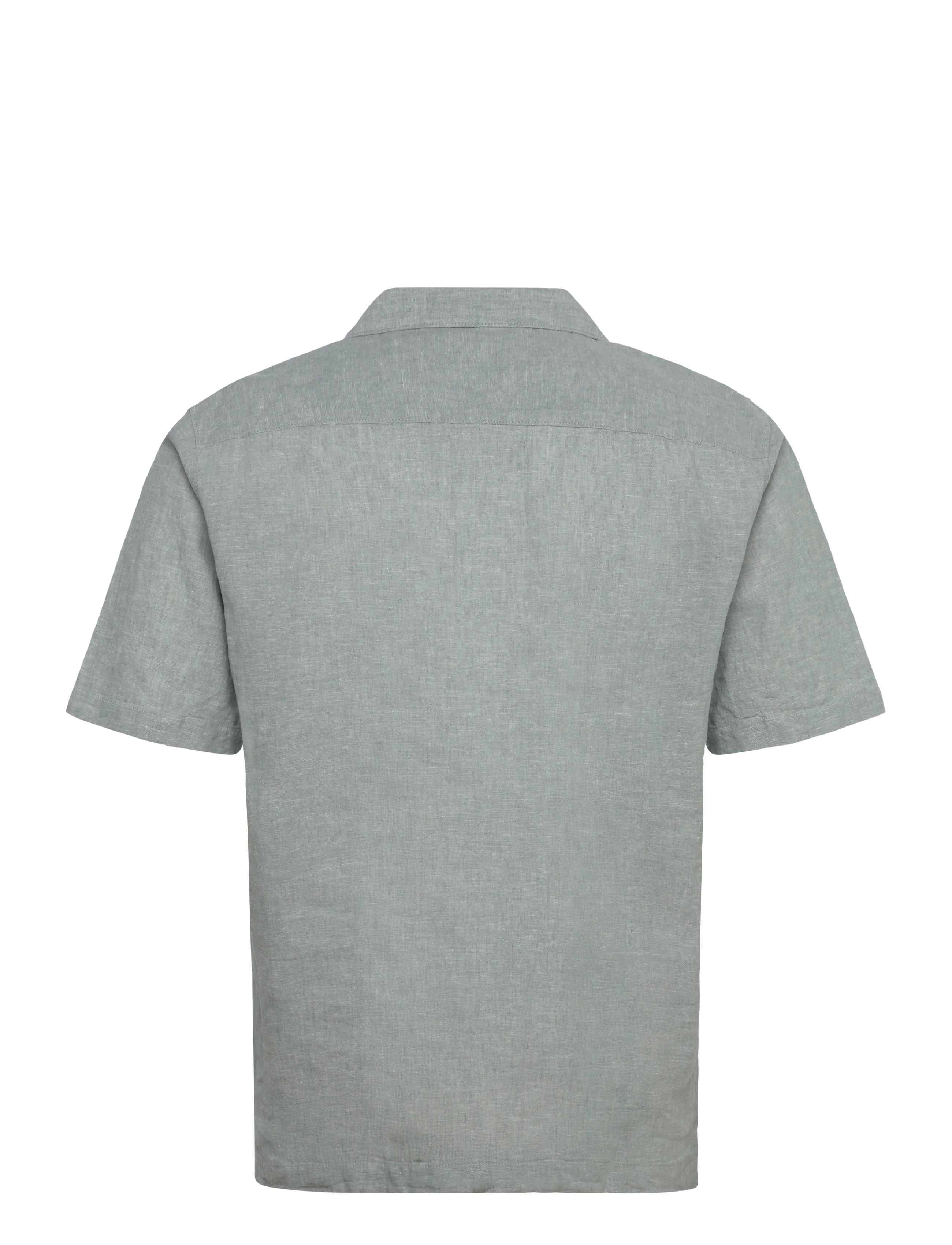 Lindbergh - Casual linen blend resort S/S - lühikeste varrukatega särgid - faded aqua - 2
