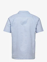Lindbergh - Casual linen blend resort S/S - linen shirts - light blue - 1