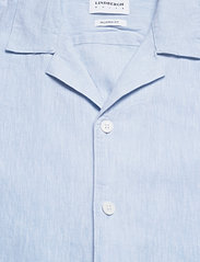 Lindbergh - Casual linen blend resort S/S - linen shirts - light blue - 3